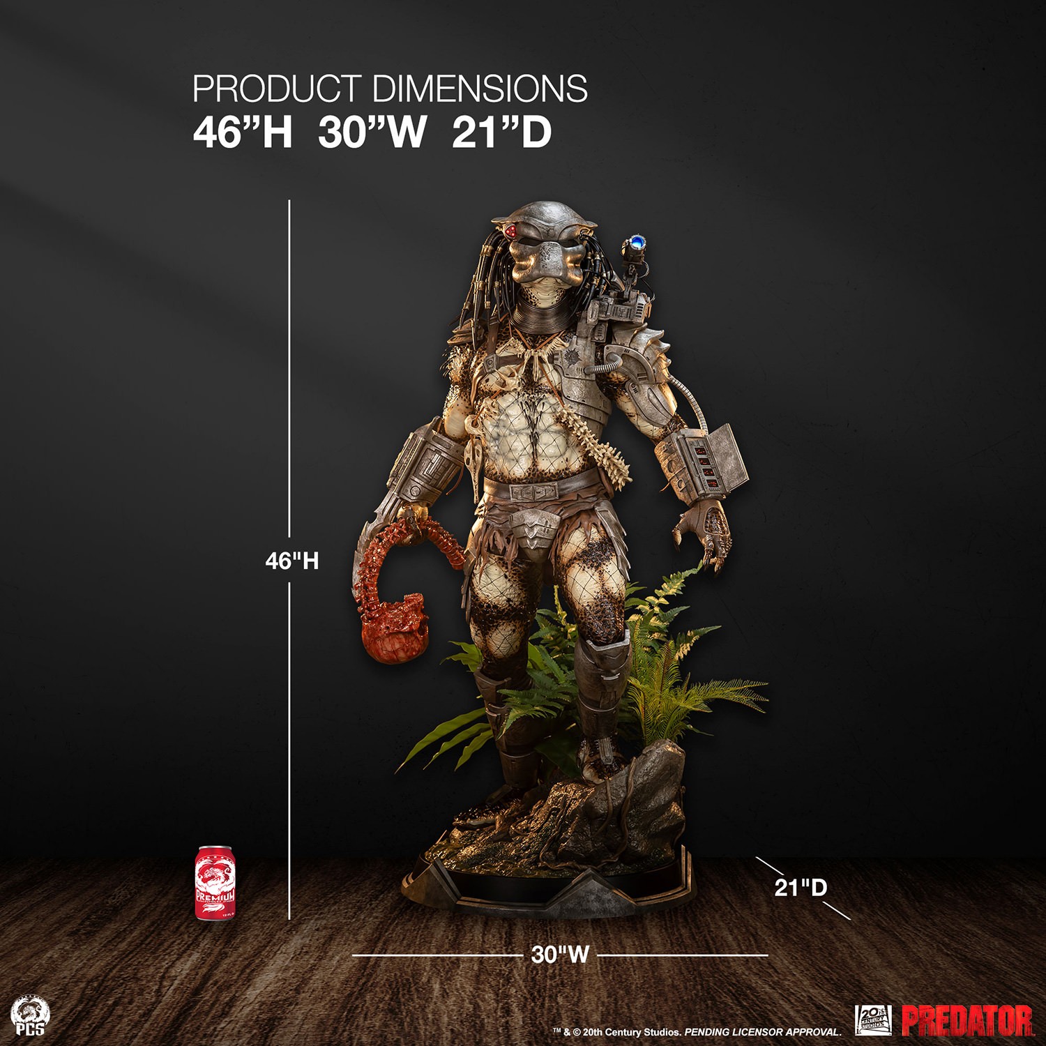 Predator Predator 1:2 Scale Statue  (Prototype Shown) View 2