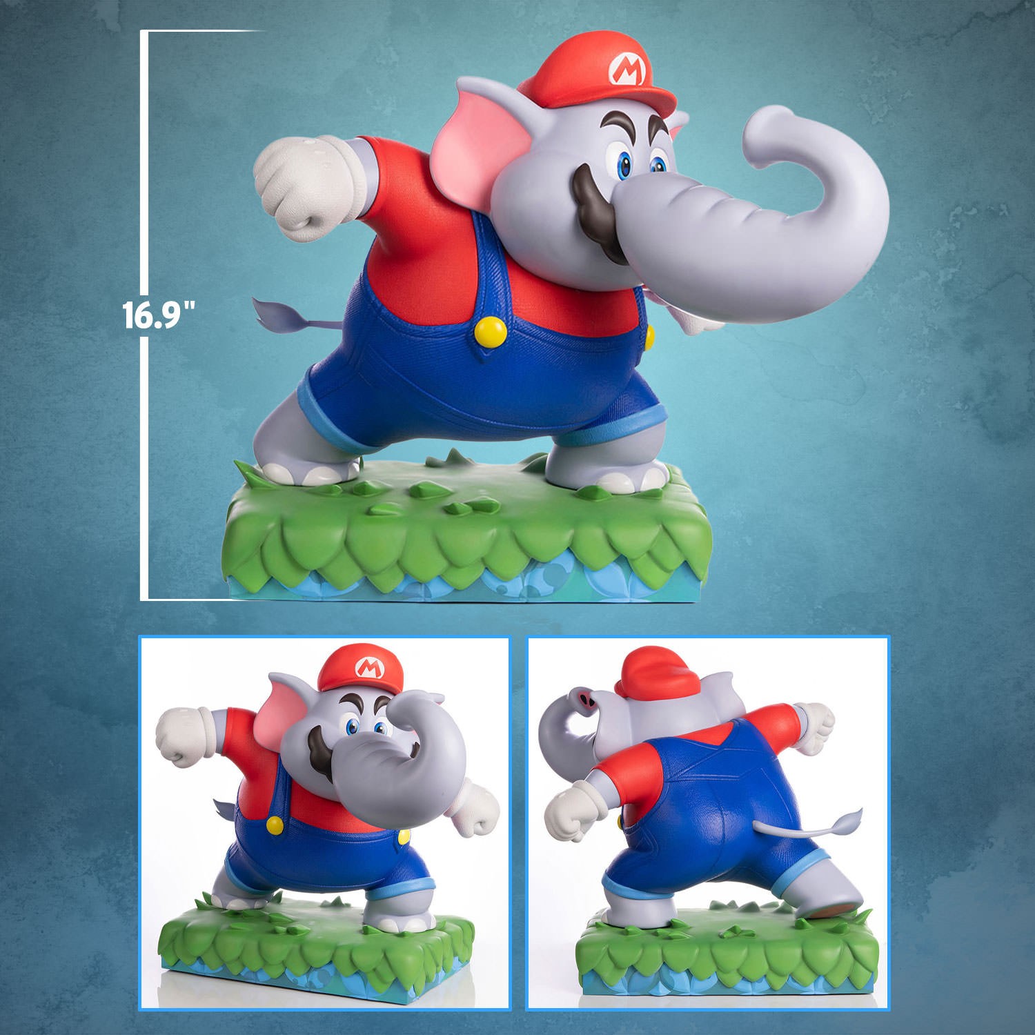 Nintendo Elephant Mario Statues  (Prototype Shown) View 2