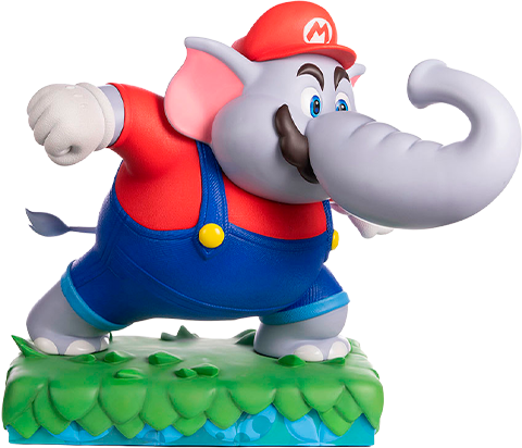 Nintendo Elephant Mario Statues  (Prototype Shown) View 15