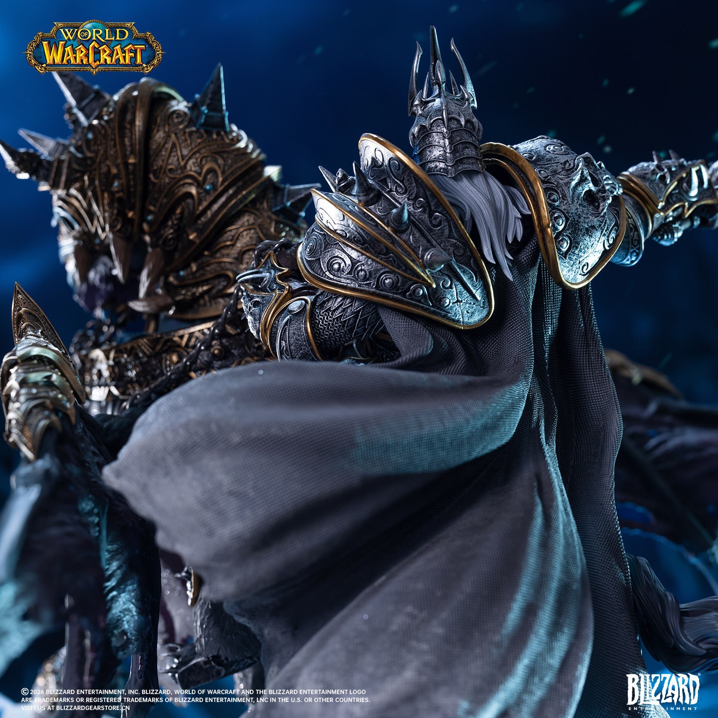 Warcraft The Lich King & Invincible (14-Inch) Statues  (Prototype Shown) View 4