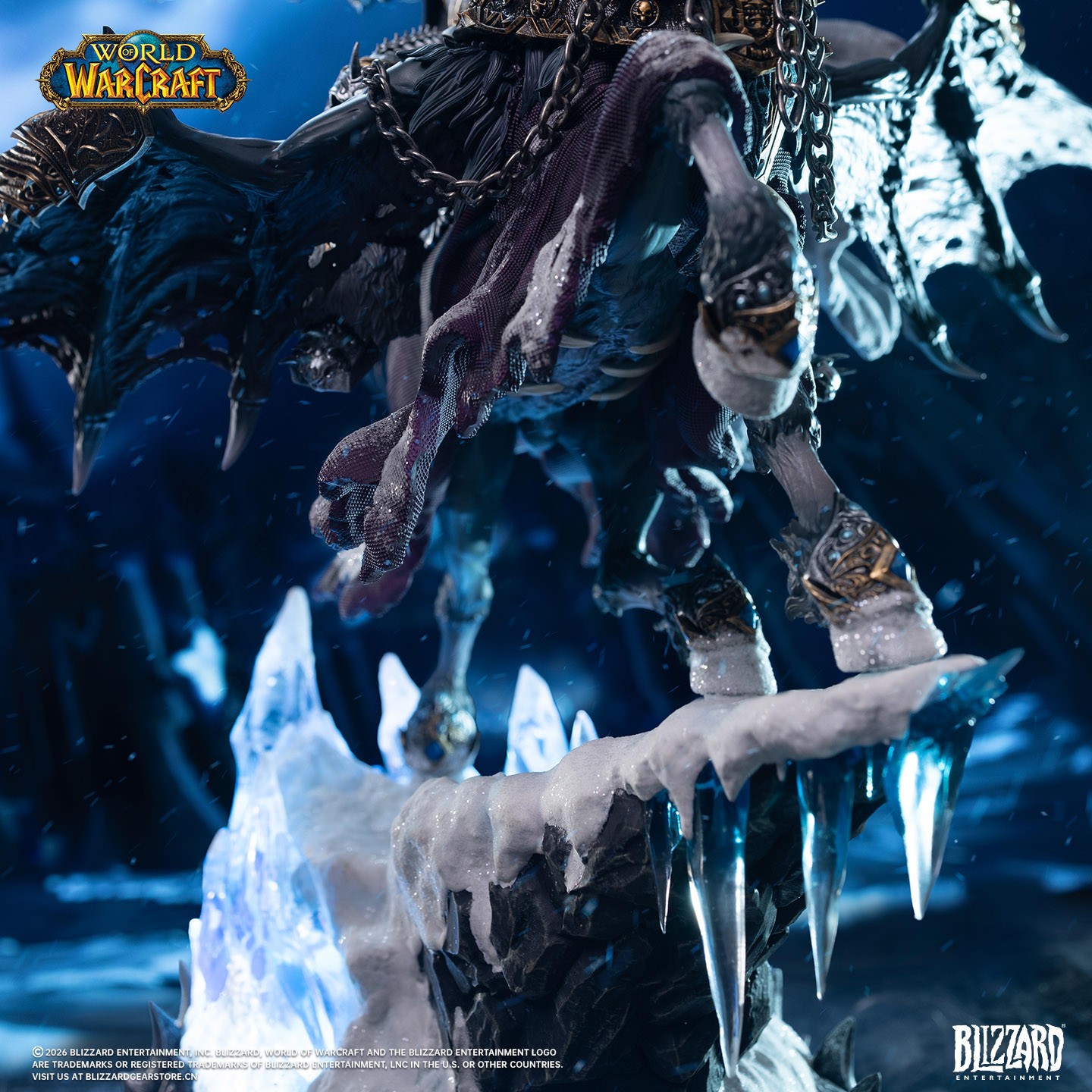 Warcraft The Lich King & Invincible (14-Inch) Statues  (Prototype Shown) View 5