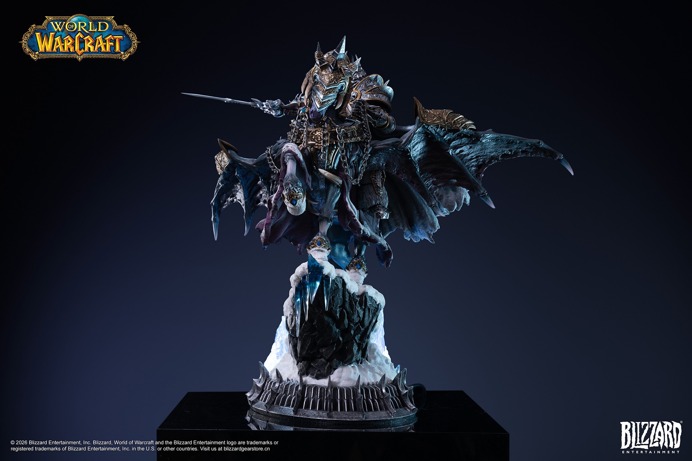 Warcraft The Lich King & Invincible (14-Inch) Statues  (Prototype Shown) View 12