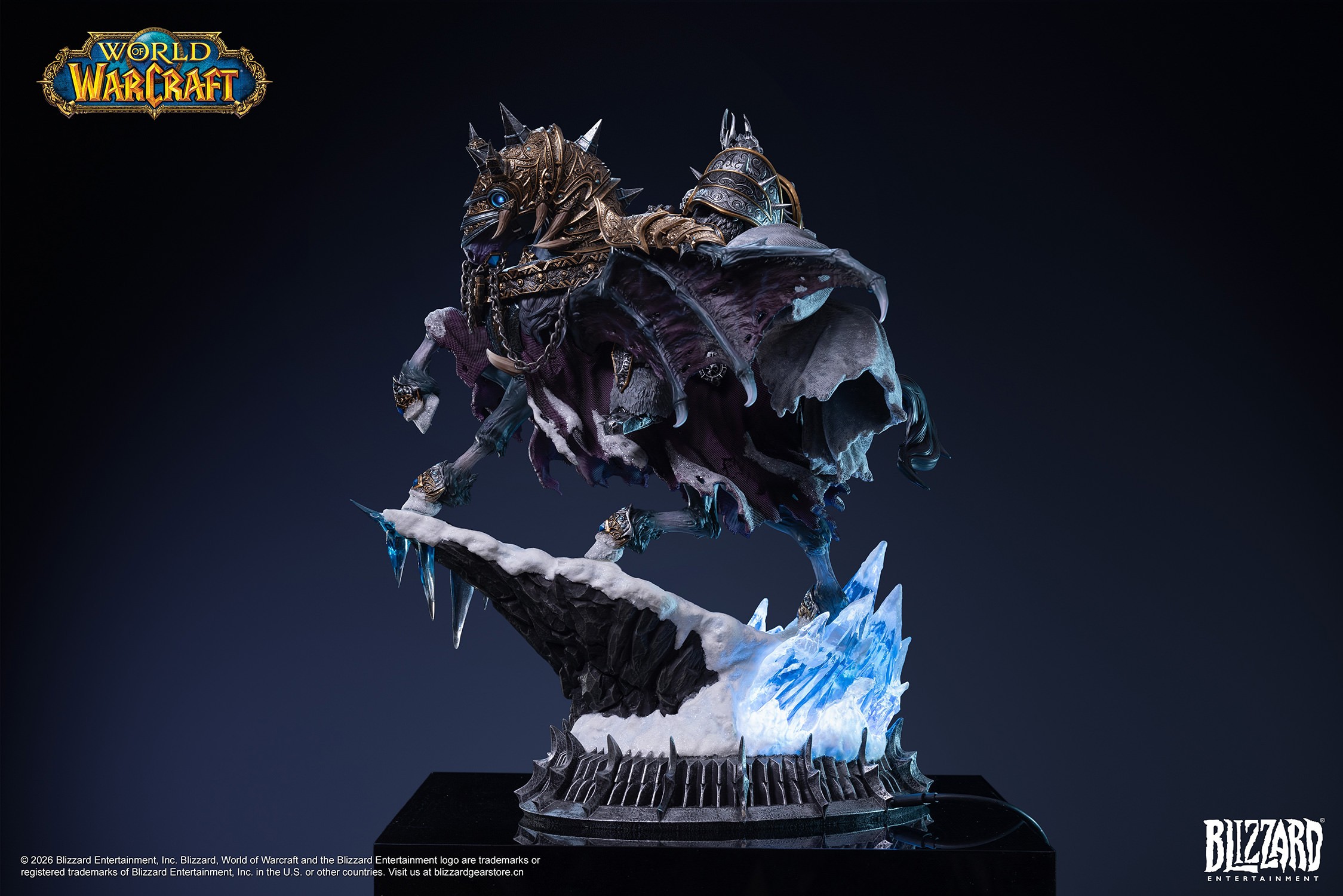 Warcraft The Lich King & Invincible (14-Inch) Statues  (Prototype Shown) View 13