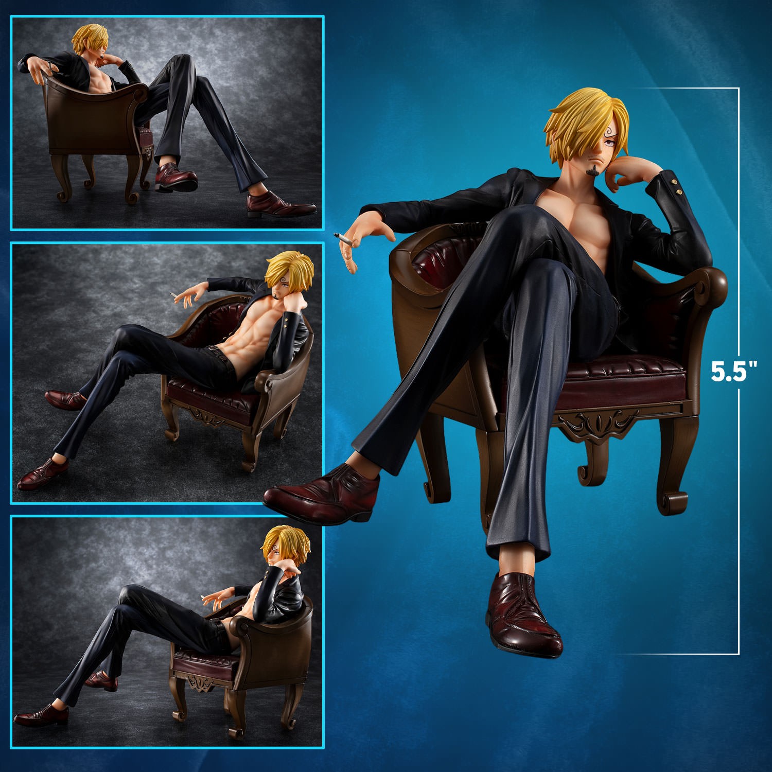 One Piece Sanji Ver.R Collectible Figure  (Prototype Shown) View 2
