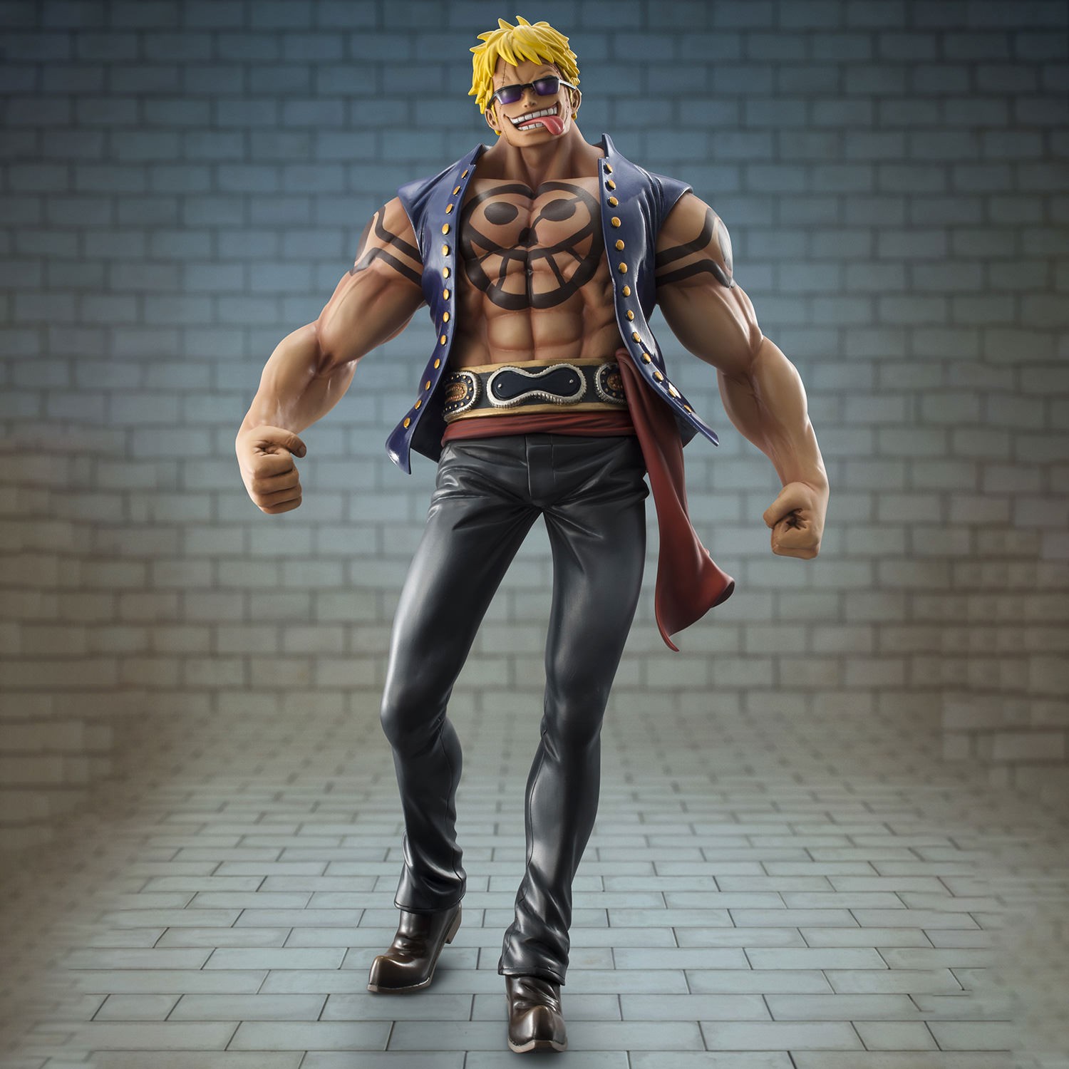 One Piece Bellamy the Hyena Collectible Figure  (Prototype Shown) View 1