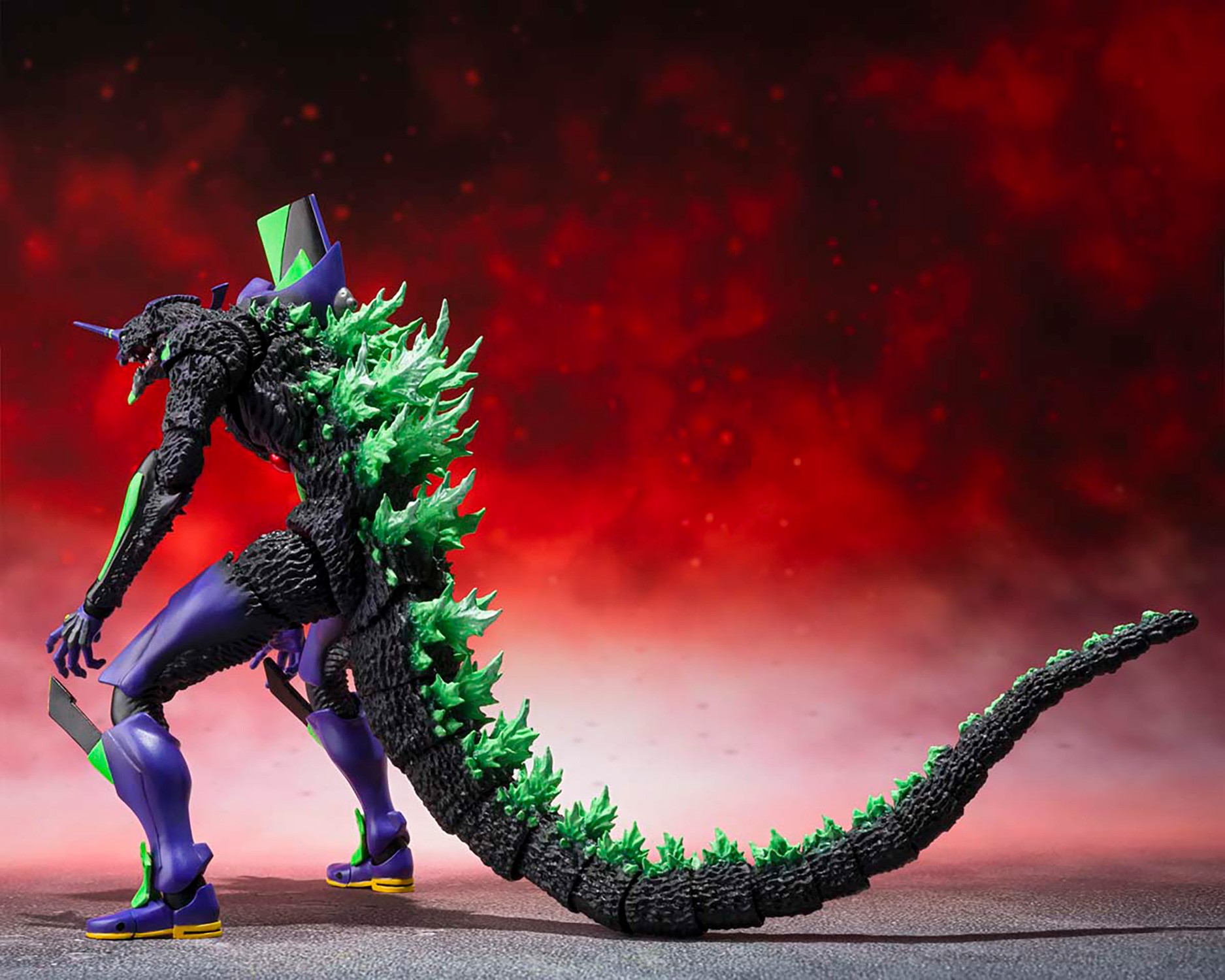 Evangelion Evangelion Test Type-01 "G" Awakening Form Action Figure  (Prototype Shown) View 3