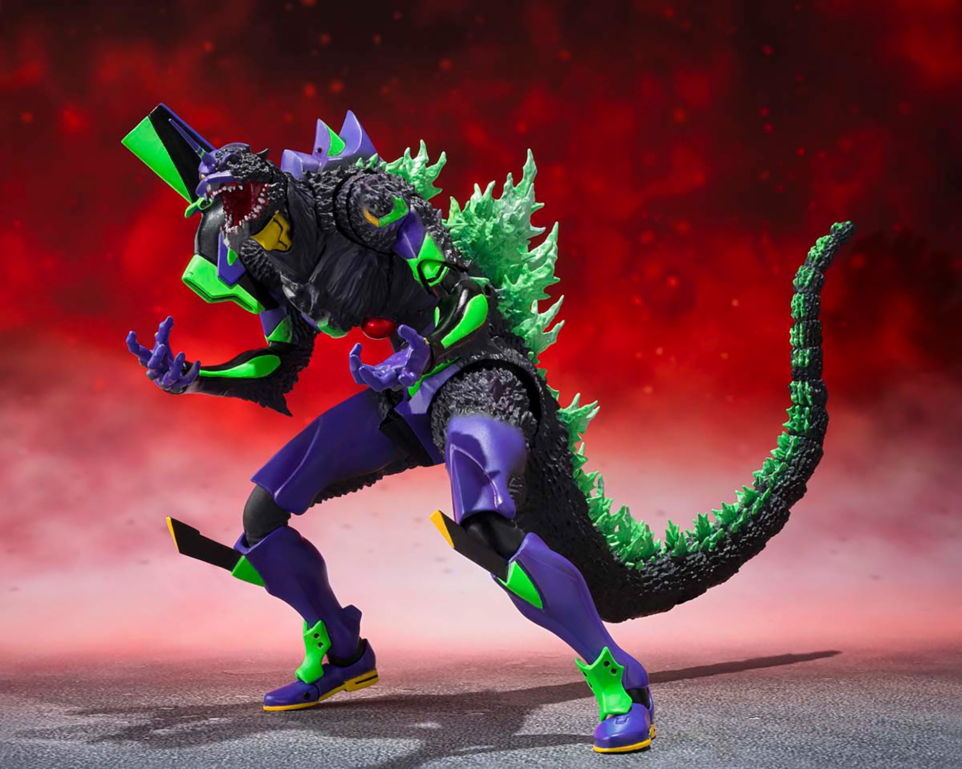 Evangelion Evangelion Test Type-01 "G" Awakening Form Action Figure  (Prototype Shown) View 4