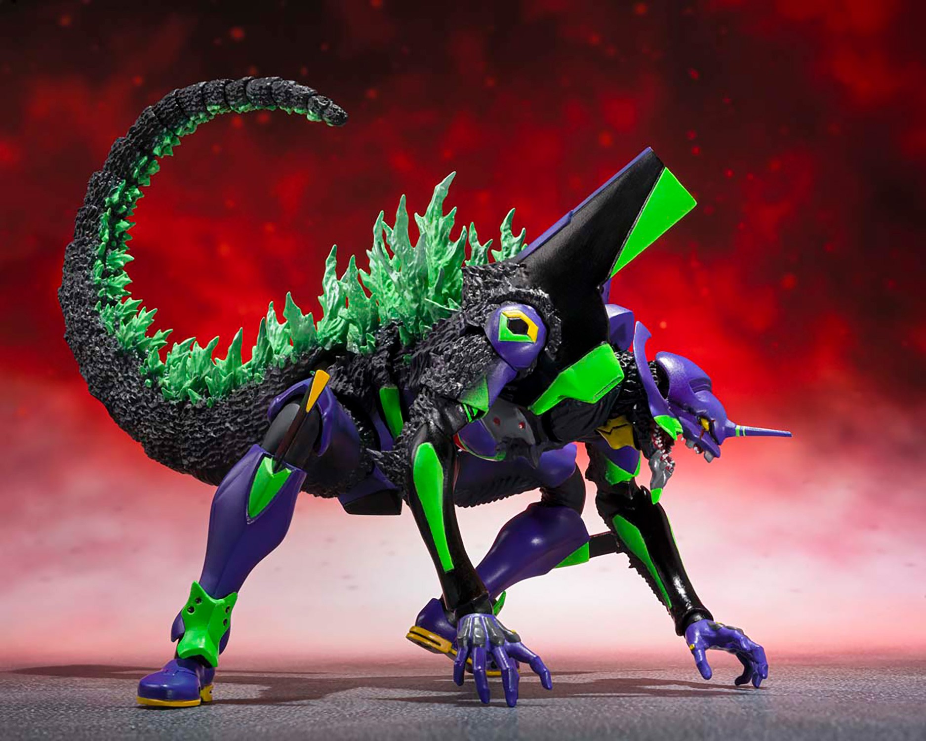 Evangelion Evangelion Test Type-01 "G" Awakening Form Action Figure  (Prototype Shown) View 5