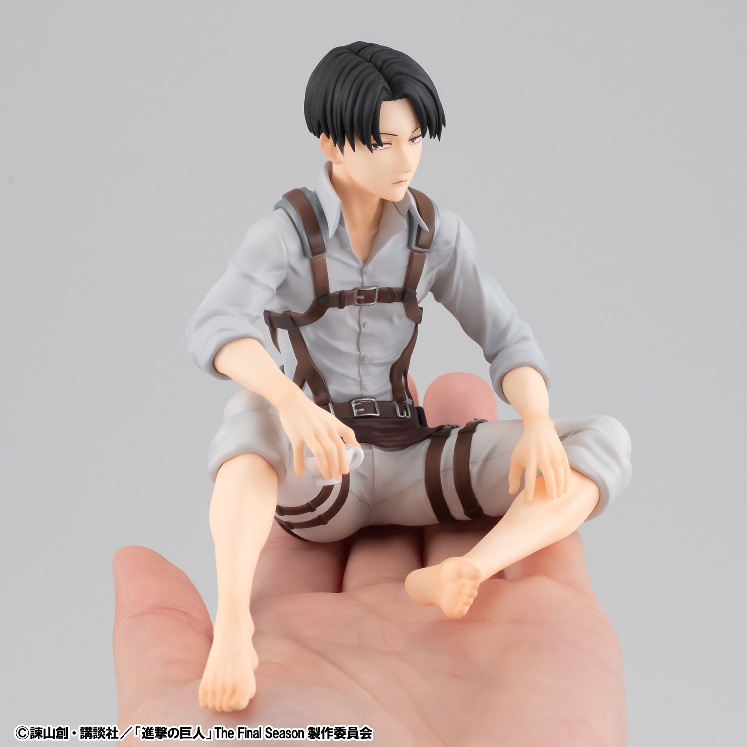 Attack on Titan Eren and Squad Captain Levi Set Collectible Figure  (Prototype Shown) View 4