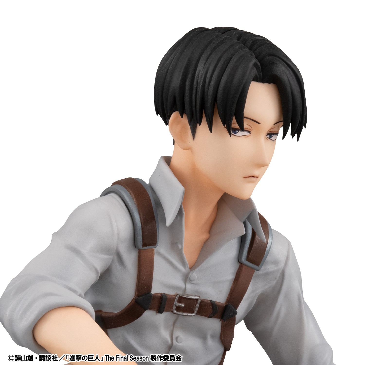 Attack on Titan Eren and Squad Captain Levi Set Collectible Figure  (Prototype Shown) View 6