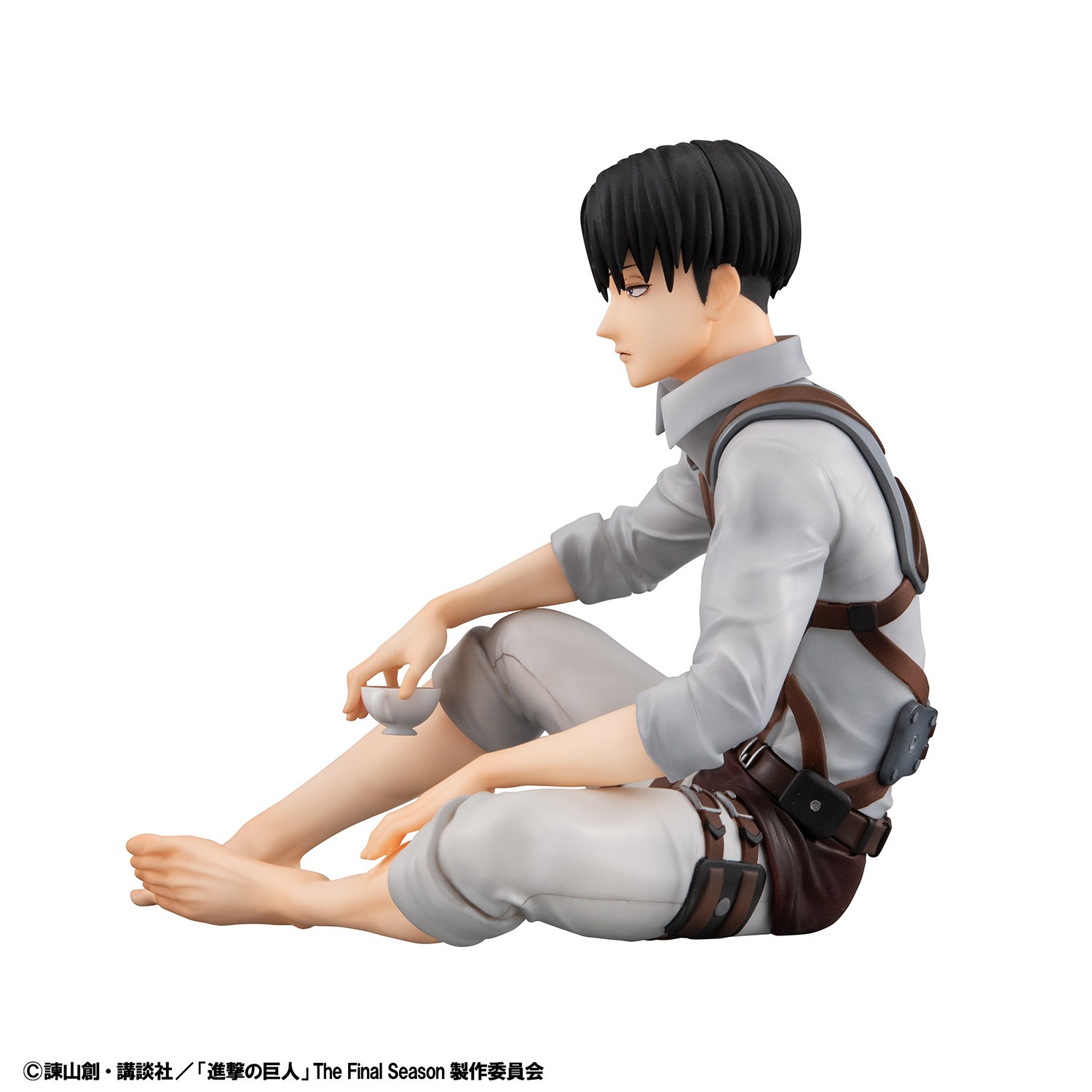Attack on Titan Eren and Squad Captain Levi Set Collectible Figure  (Prototype Shown) View 13