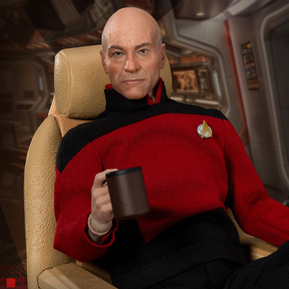 Star Trek Jean-Luc Picard Action Figure  (Prototype Shown) View 6