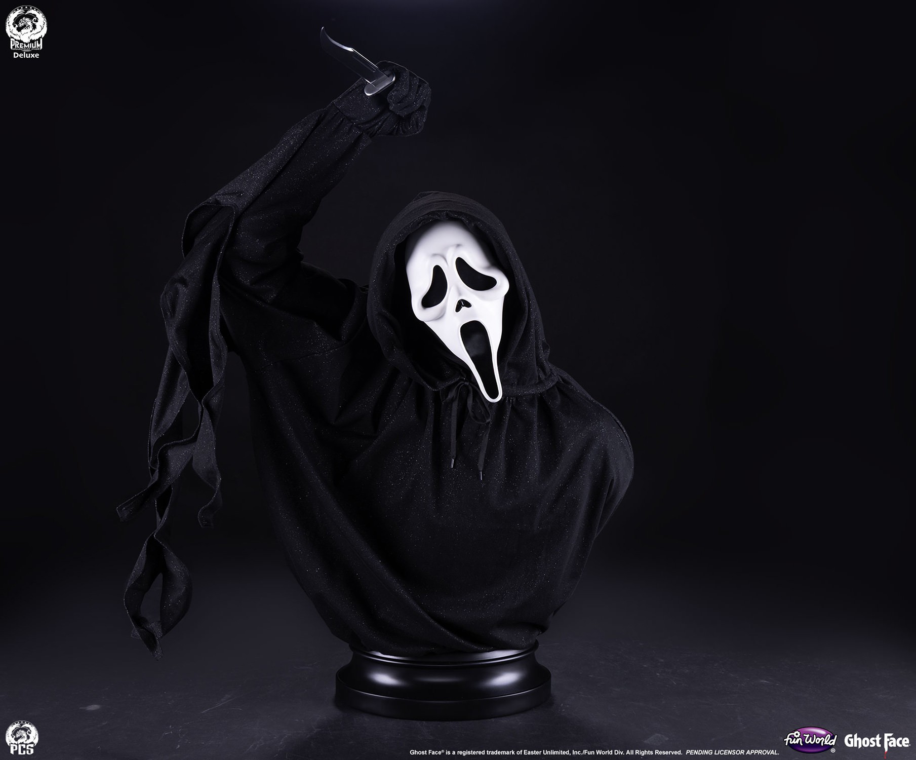 Ghost Face® Ghost Face (Deluxe Edition) Life-Size Bust  (Prototype Shown) View 7