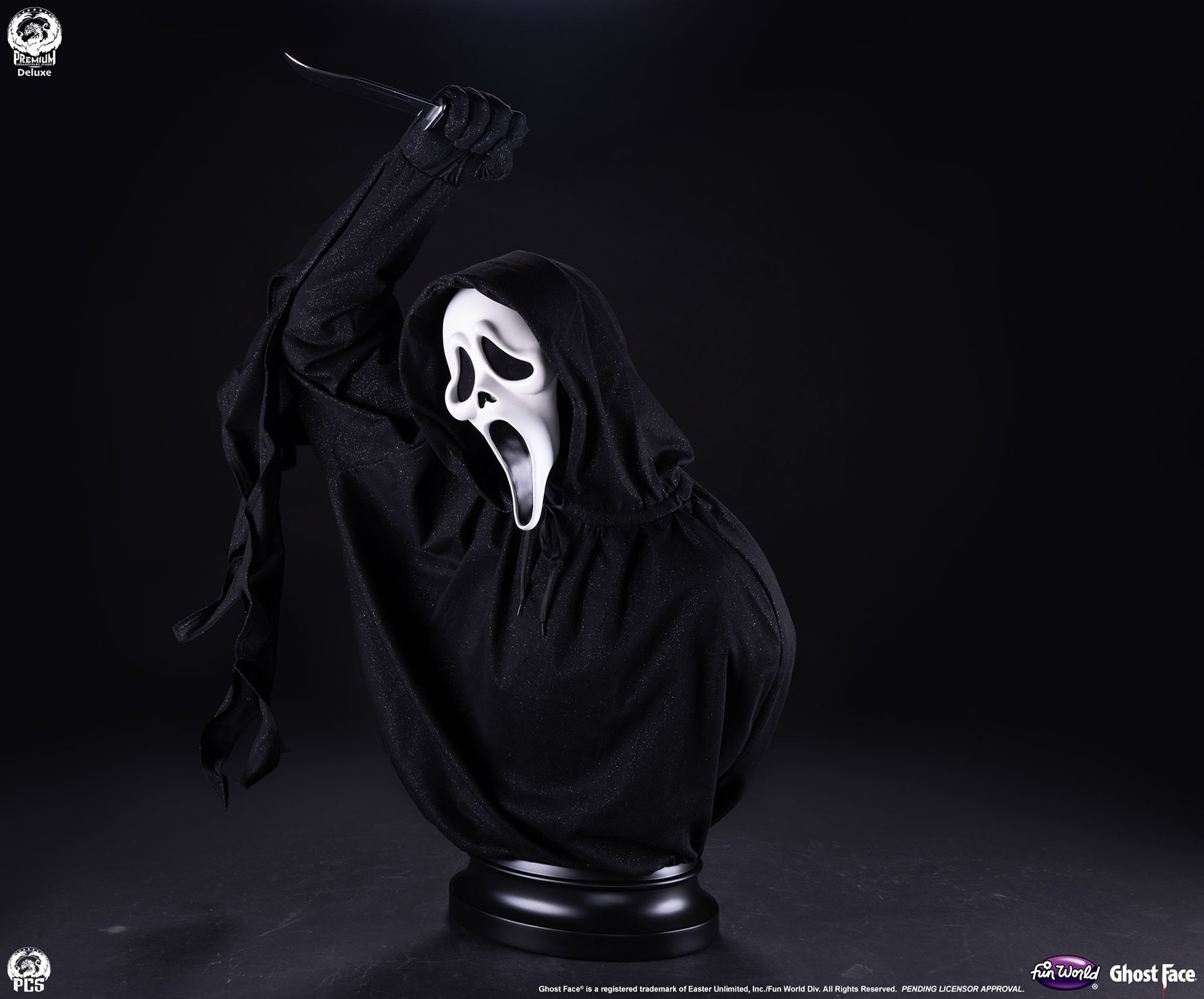 Ghost Face® Ghost Face (Deluxe Edition) Life-Size Bust  (Prototype Shown) View 8