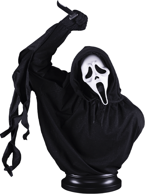 Ghost Face® Ghost Face (Deluxe Edition) Life-Size Bust  (Prototype Shown) View 14