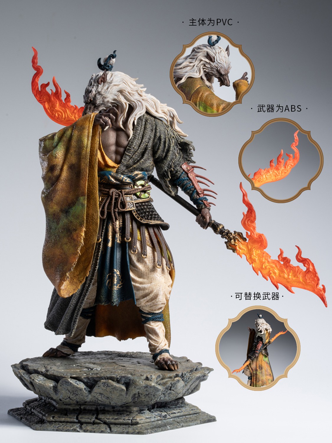 Black Myth: Wukong Guangzhi Figurine  (Prototype Shown) View 14