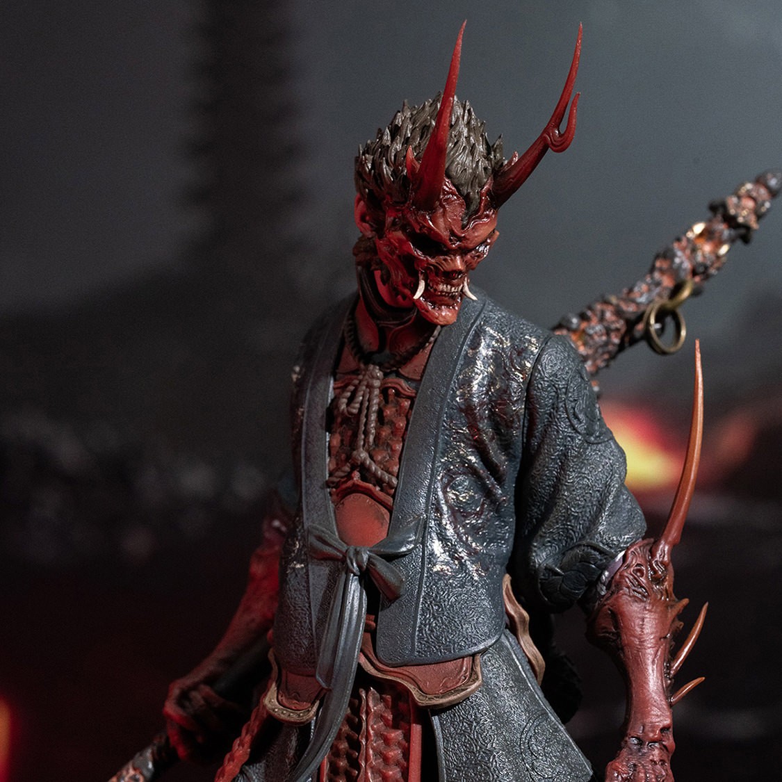 Black Myth: Wukong The Destined One in Yaksha’s Outrage Armor Set Figurine  (Prototype Shown) View 6
