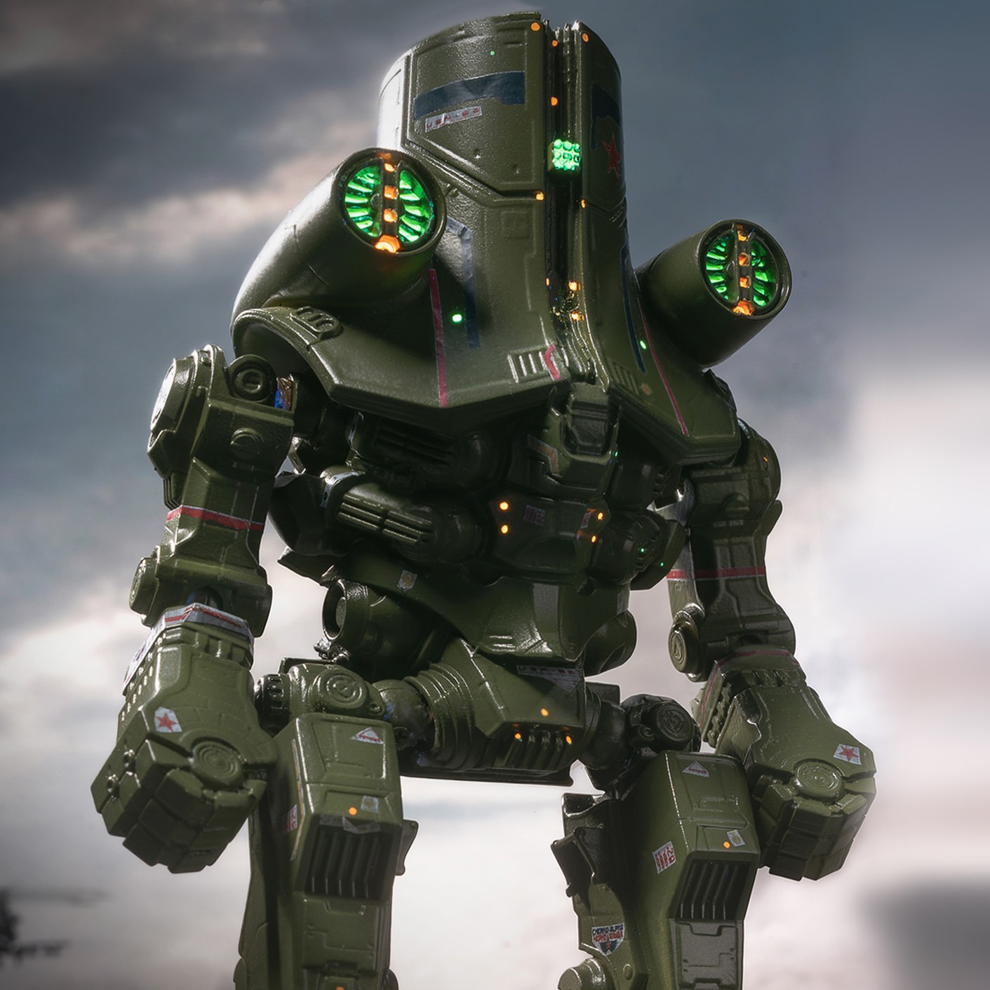 Pacific Rim Gipsy Danger and Cherno Alpha Deluxe Collectible Set  (Prototype Shown) View 2