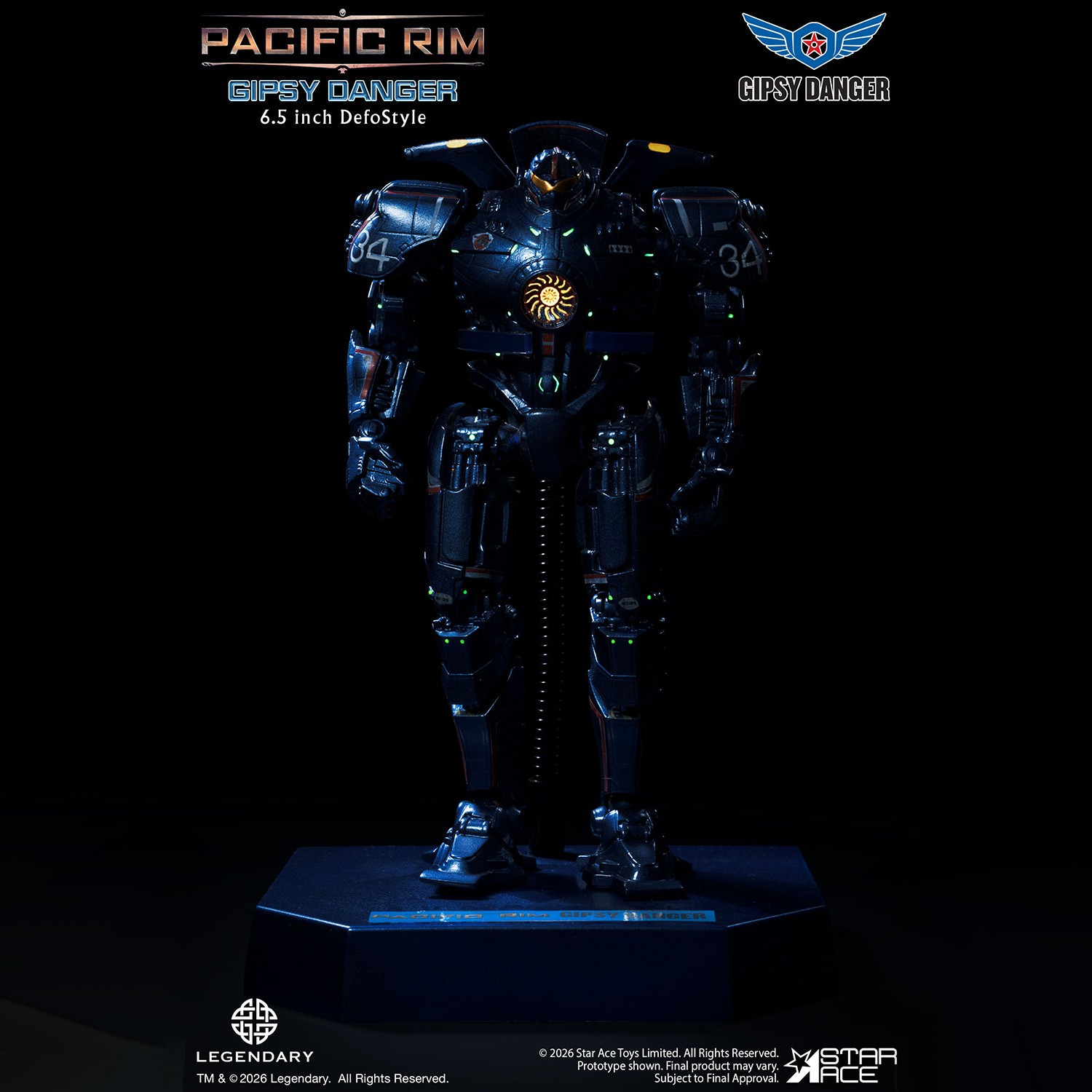 Pacific Rim Gipsy Danger and Cherno Alpha Deluxe Collectible Set  (Prototype Shown) View 5
