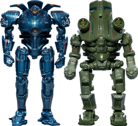 Pacific Rim Gipsy Danger and Cherno Alpha Deluxe Collectible Set  (Prototype Shown) View 9