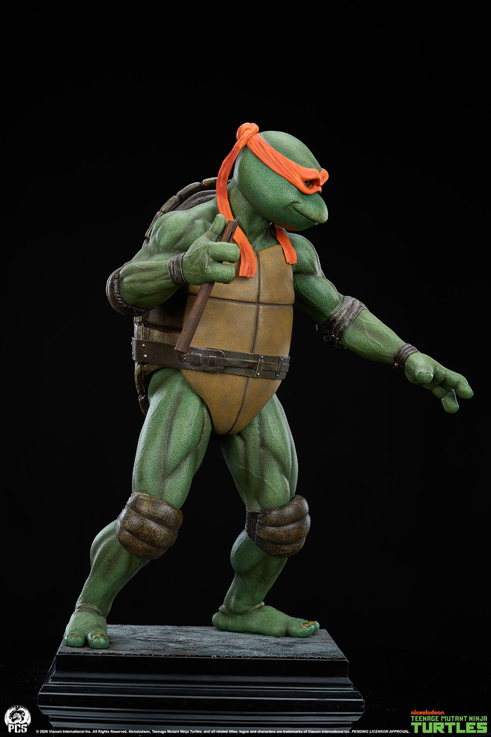Teenage Mutant Ninja Turtles TMNT - Michelangelo 1:2 Scale Statue  (Prototype Shown) View 9