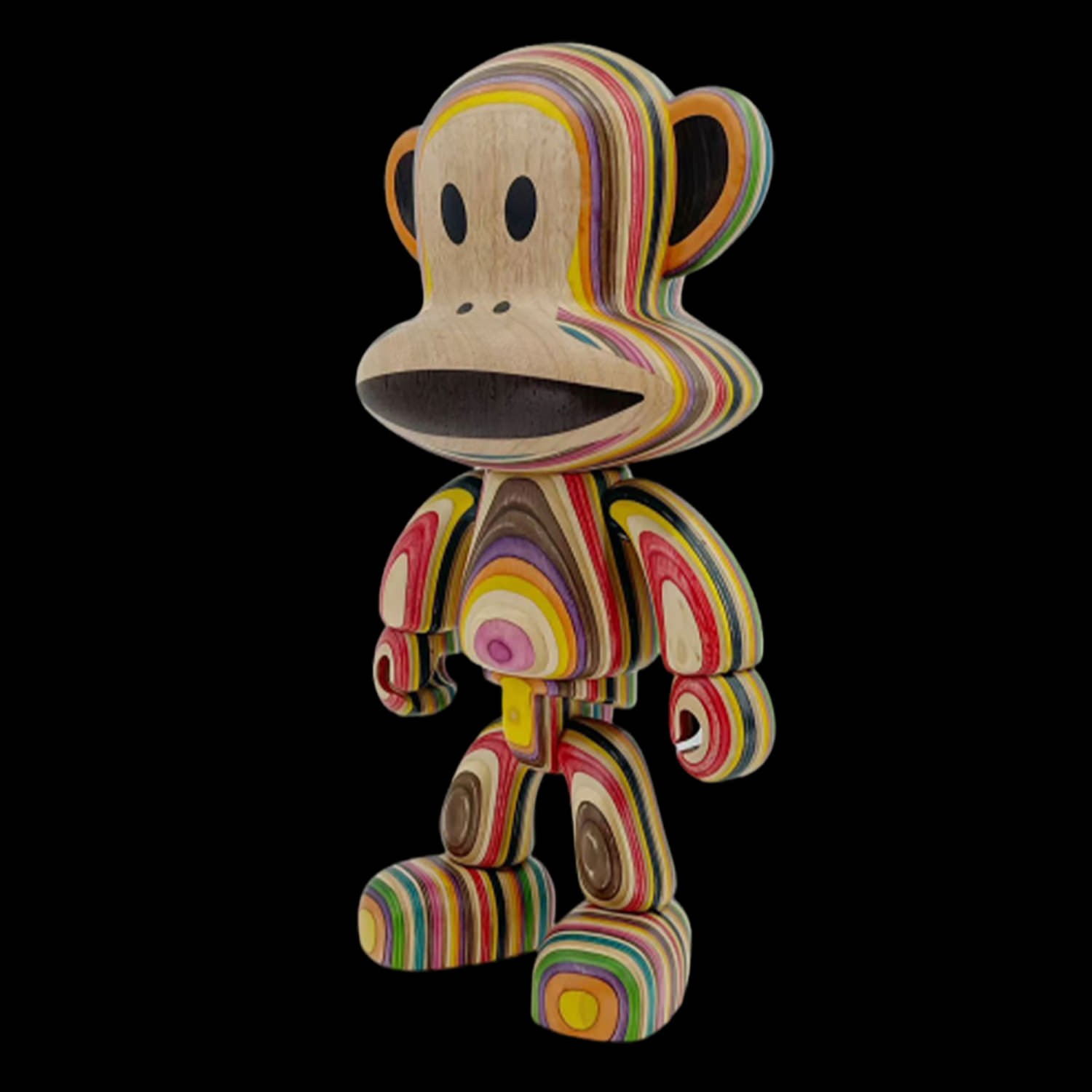 Paul Frank Paul Frank Julius (Contours - Colourful Version) Collectible Figure  (Prototype Shown) View 5
