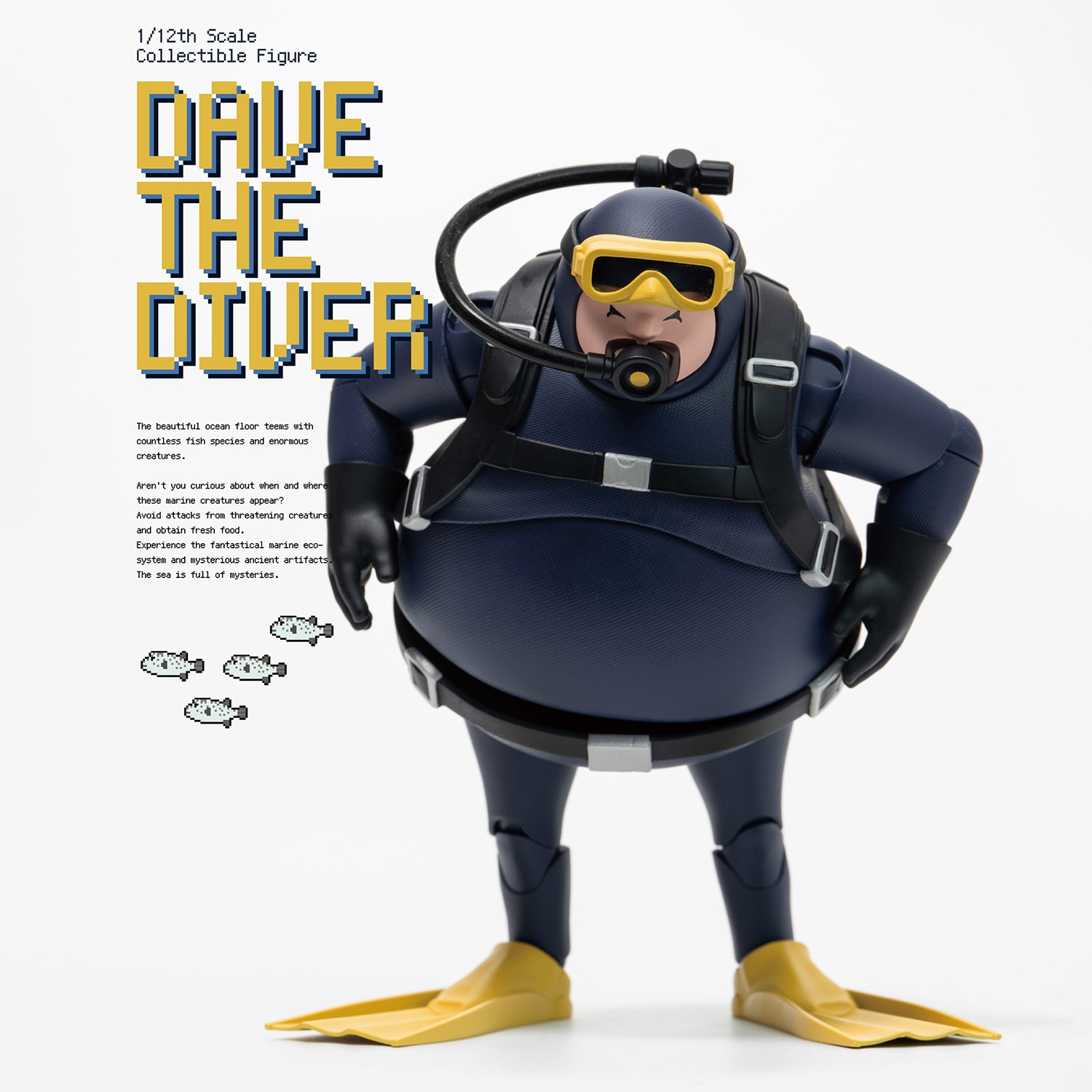 Beautiful Chemistry Dave the Diver Action Figure  (Prototype Shown) View 6
