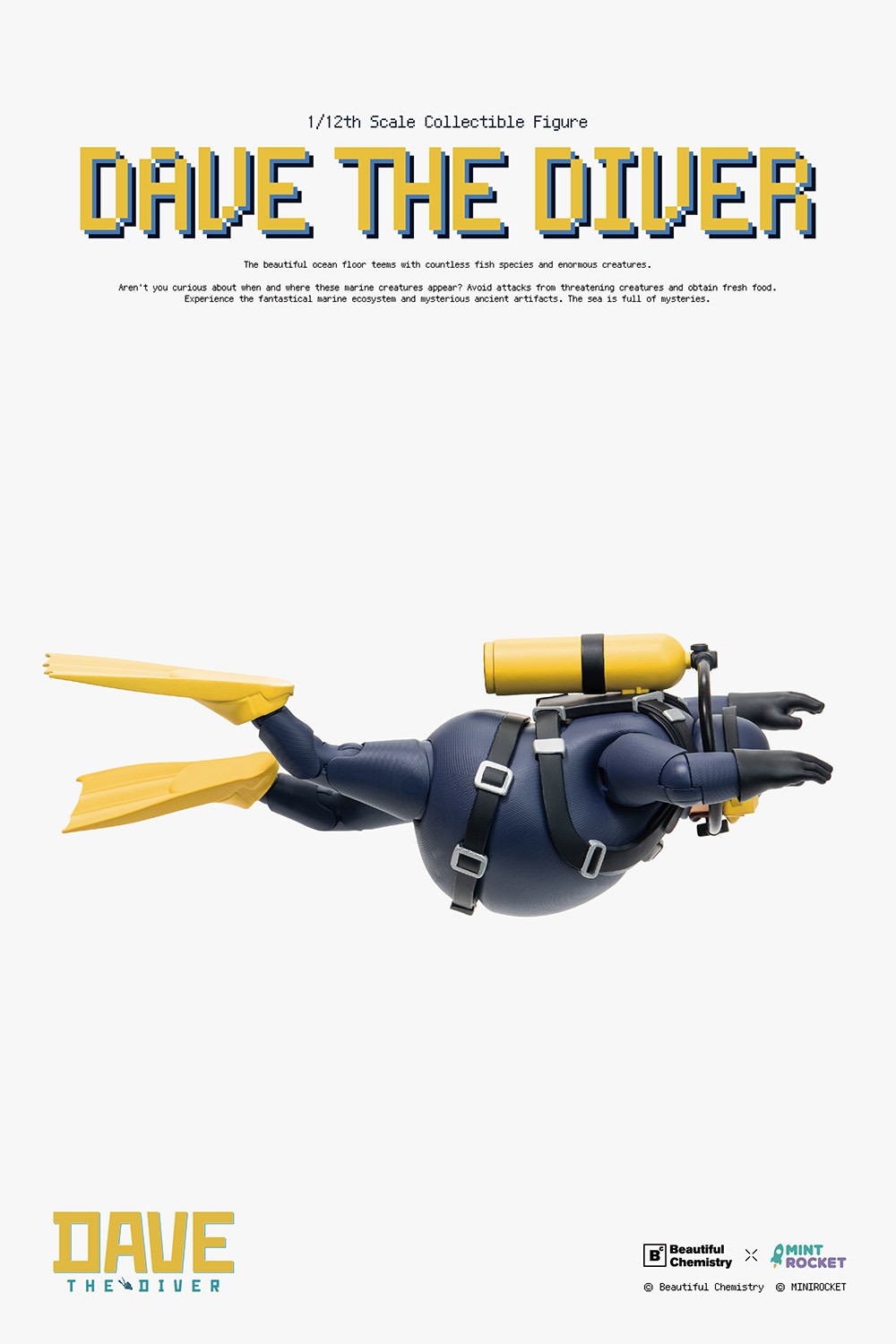 Beautiful Chemistry Dave the Diver Action Figure  (Prototype Shown) View 13