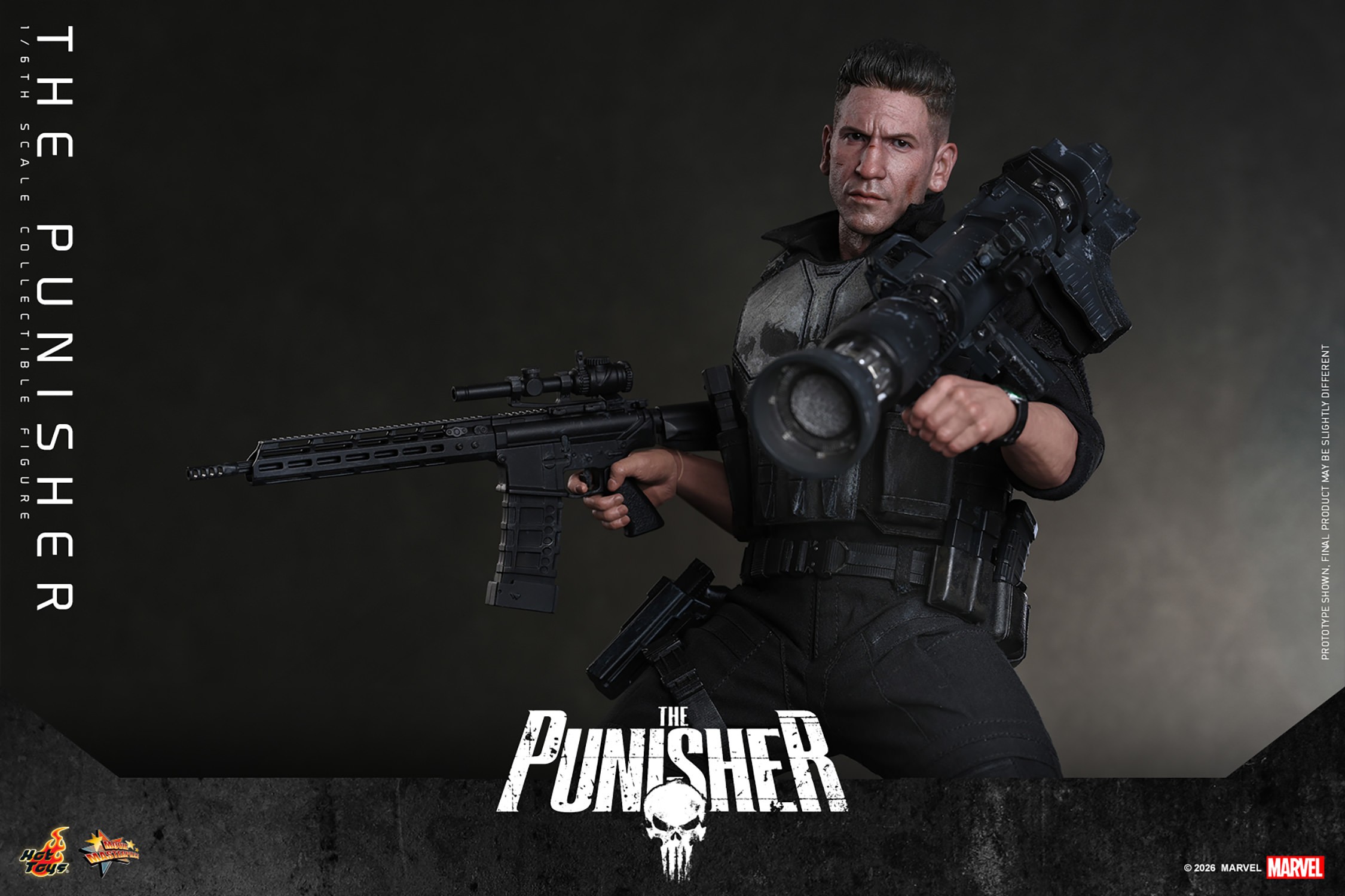 Marvel The Punisher Sixth Scale Figure  (Prototype Shown) View 8
