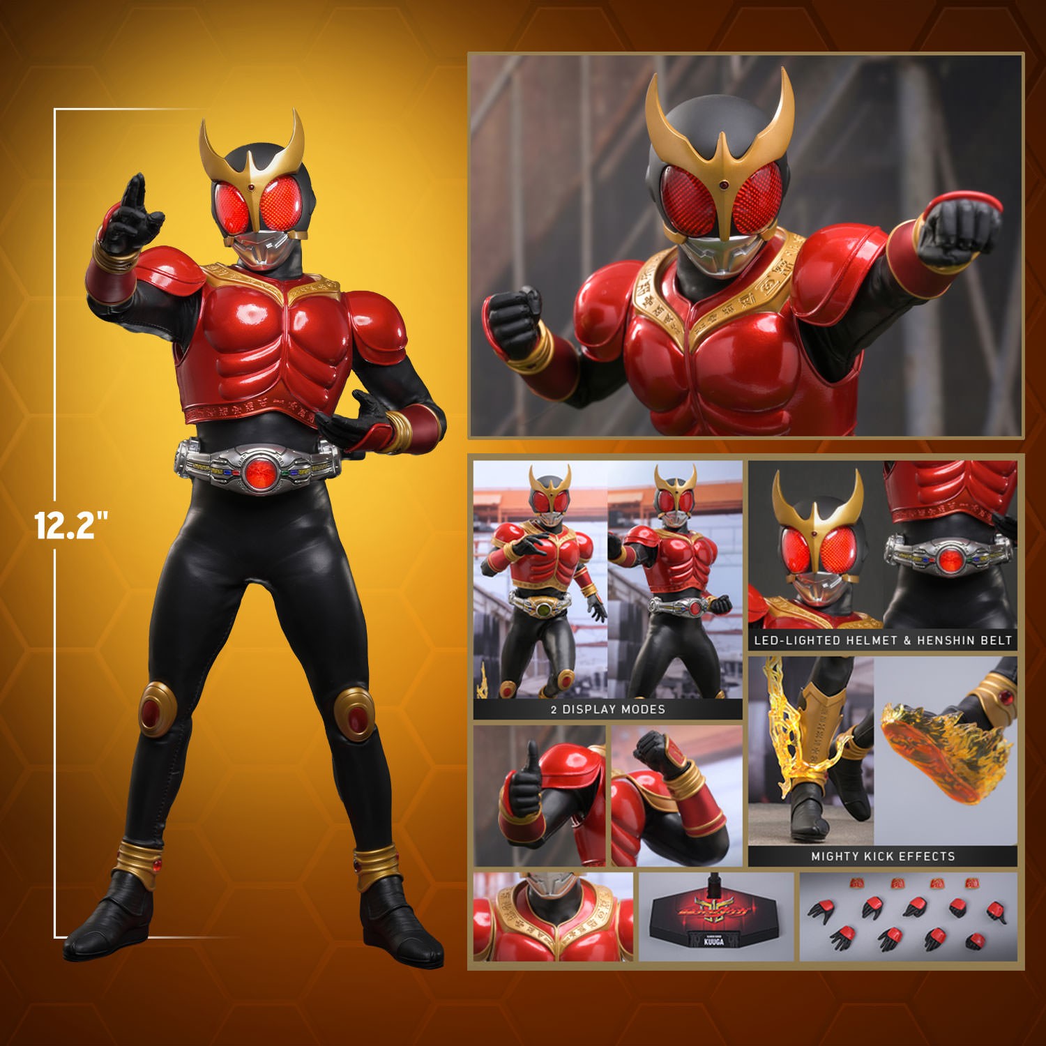 Kamen Rider Kamen Rider Kuuga Sixth Scale Figure  Collector Edition (Prototype Shown) View 2