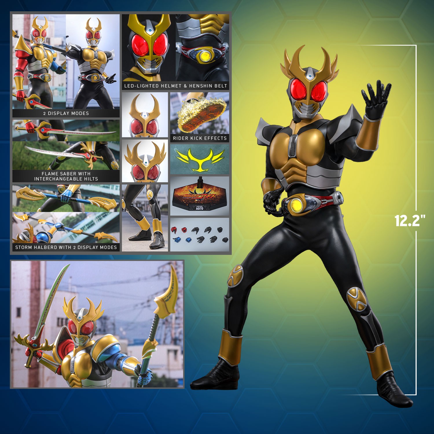 Kamen Rider Kamen Rider Agito Sixth Scale Figure  (Prototype Shown) View 2