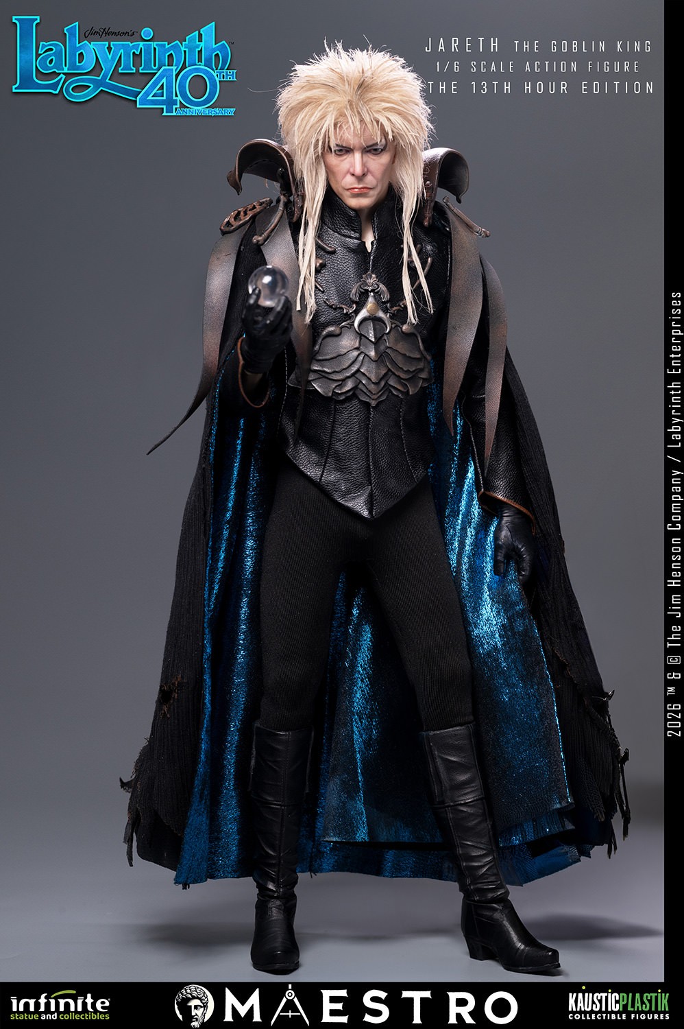 Labyrinth Jareth the Goblin King (The 13th Hour Edition) Sixth Scale Figure  (Prototype Shown) View 10