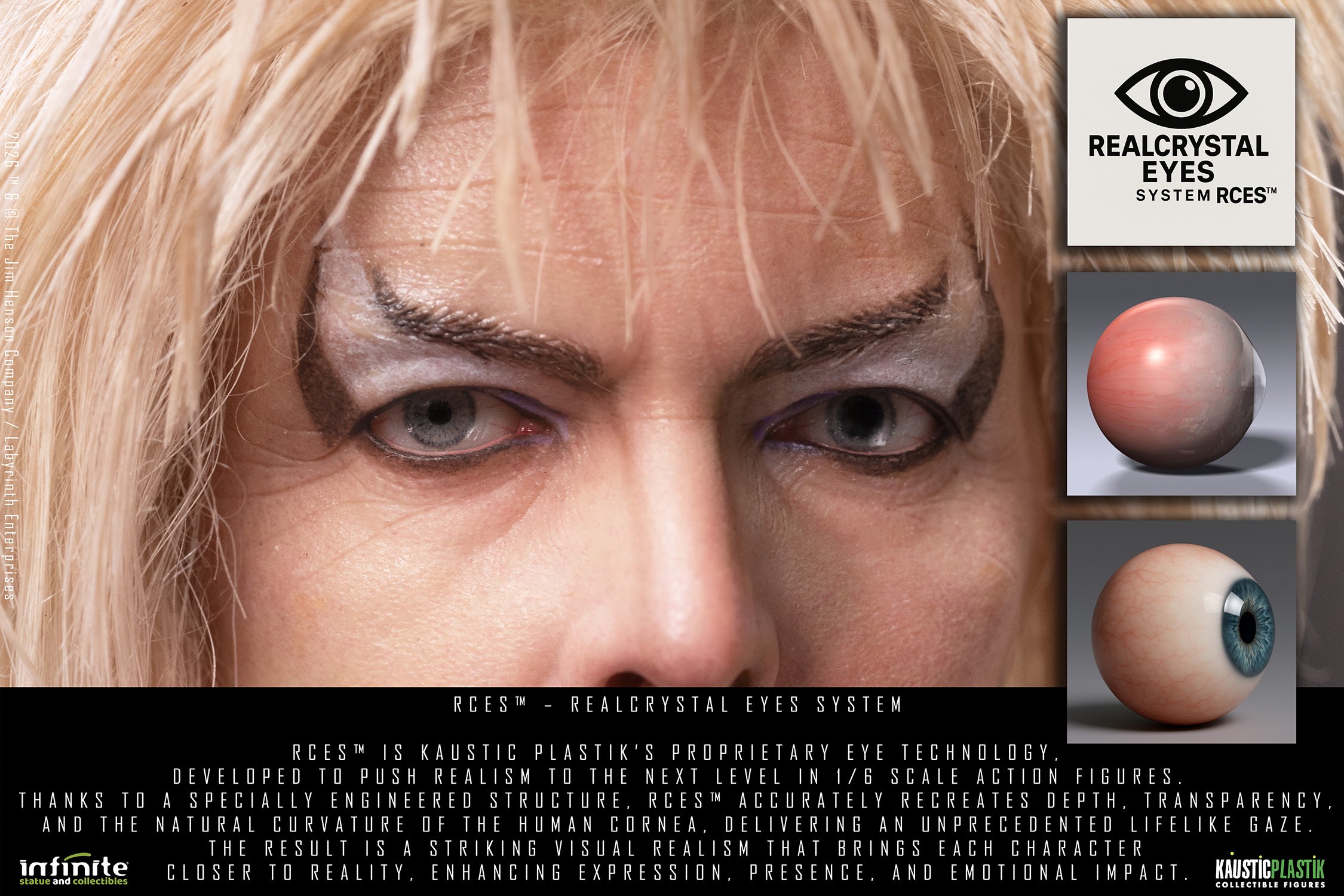Labyrinth Jareth the Goblin King (The 13th Hour Edition) Sixth Scale Figure  (Prototype Shown) View 17