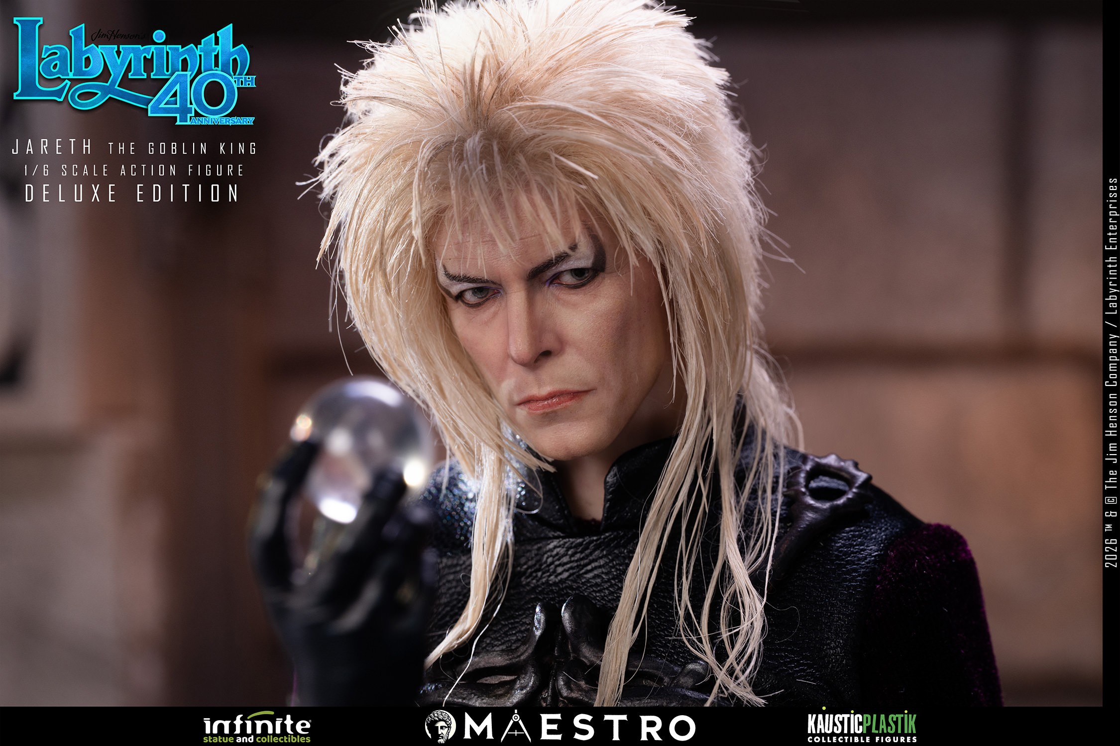 Labyrinth Jareth the Goblin King (Deluxe Edition) Sixth Scale Figure  (Prototype Shown) View 14