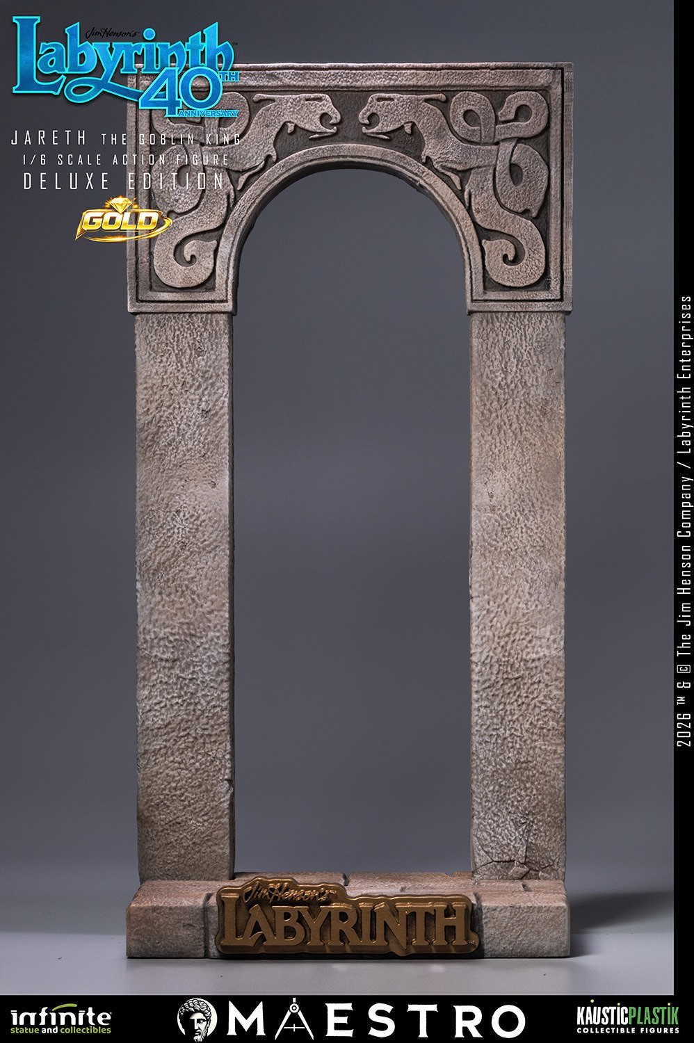 Labyrinth Jareth the Goblin King (Deluxe Edition) Gold Sixth Scale Figure  (Prototype Shown) View 14
