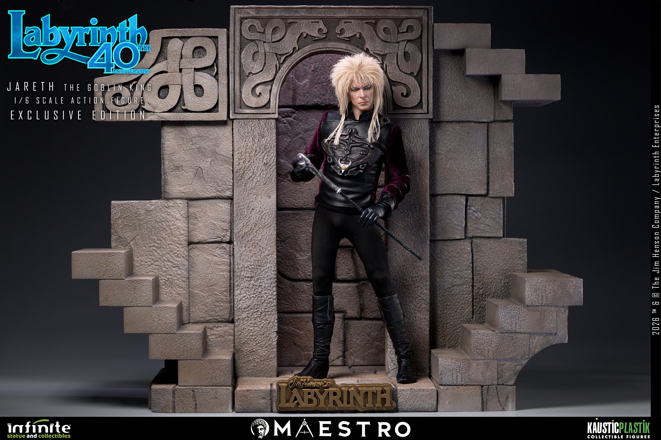 Labyrinth Jareth the Goblin King (Exclusive Edition) Sixth Scale Figure  Exclusive Edition (Prototype Shown) View 5