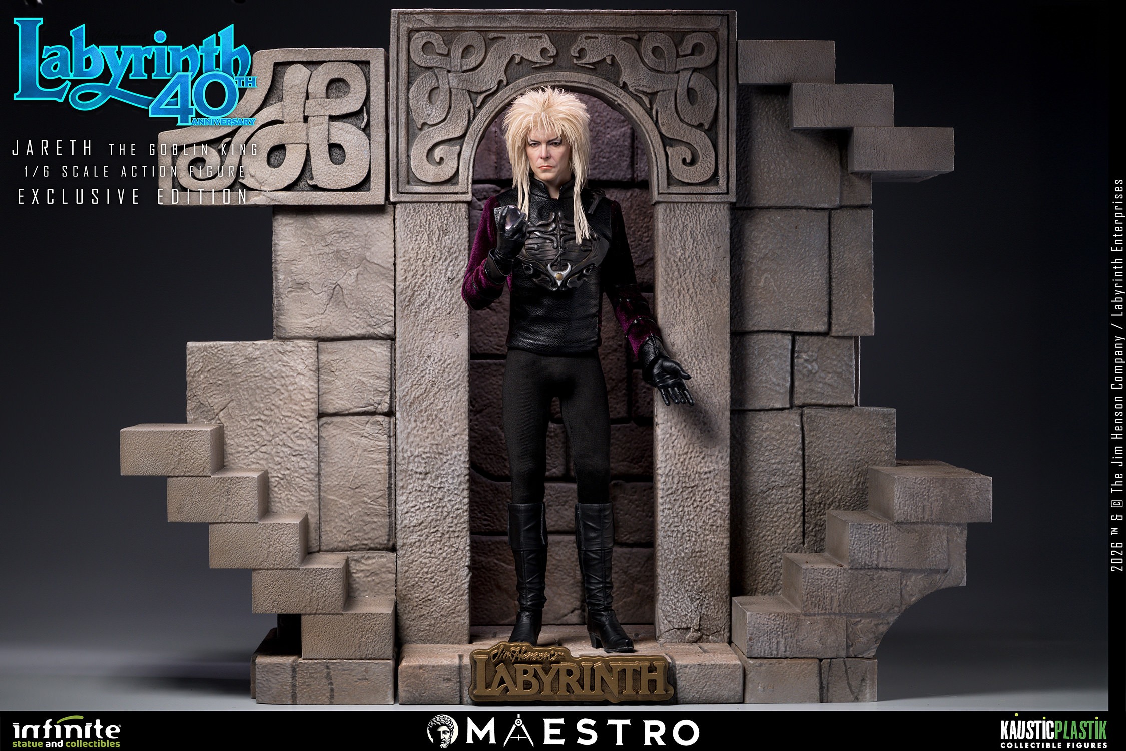 Labyrinth Jareth the Goblin King (Exclusive Edition) Sixth Scale Figure  Exclusive Edition (Prototype Shown) View 6