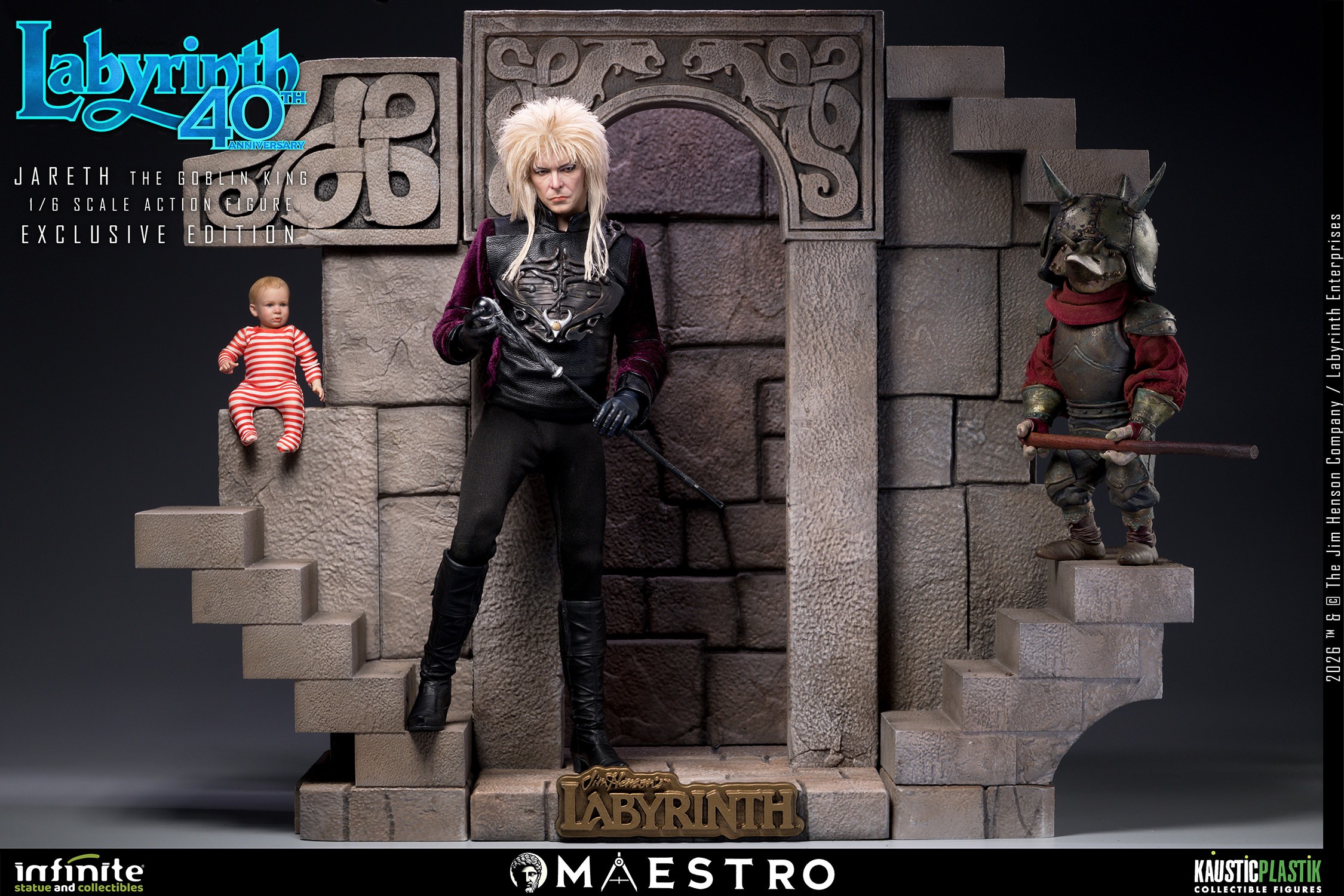 Labyrinth Jareth the Goblin King (Exclusive Edition) Sixth Scale Figure  Exclusive Edition (Prototype Shown) View 7