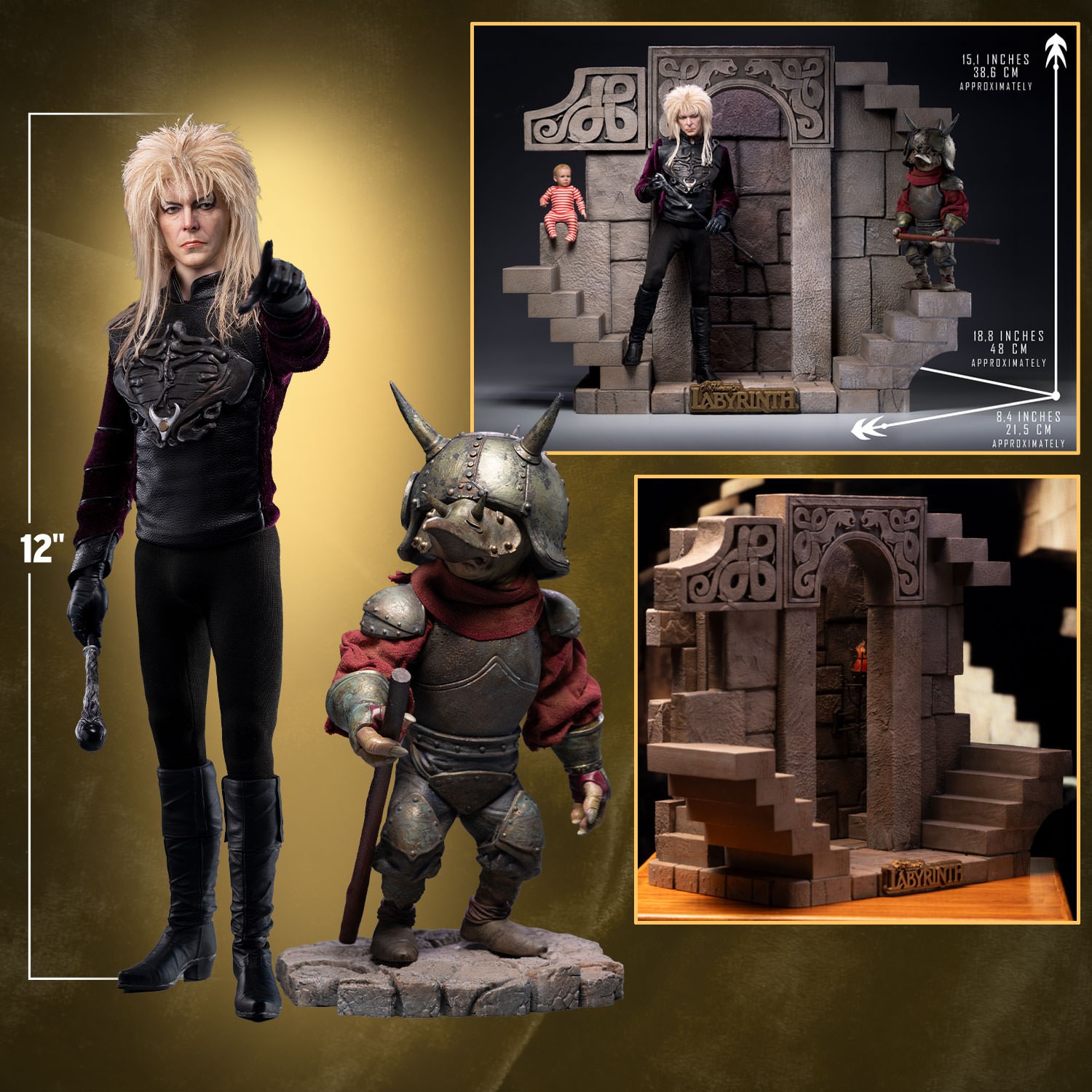 Labyrinth Jareth the Goblin King (Exclusive Edition) Sixth Scale Figure  Exclusive Edition (Prototype Shown) View 2