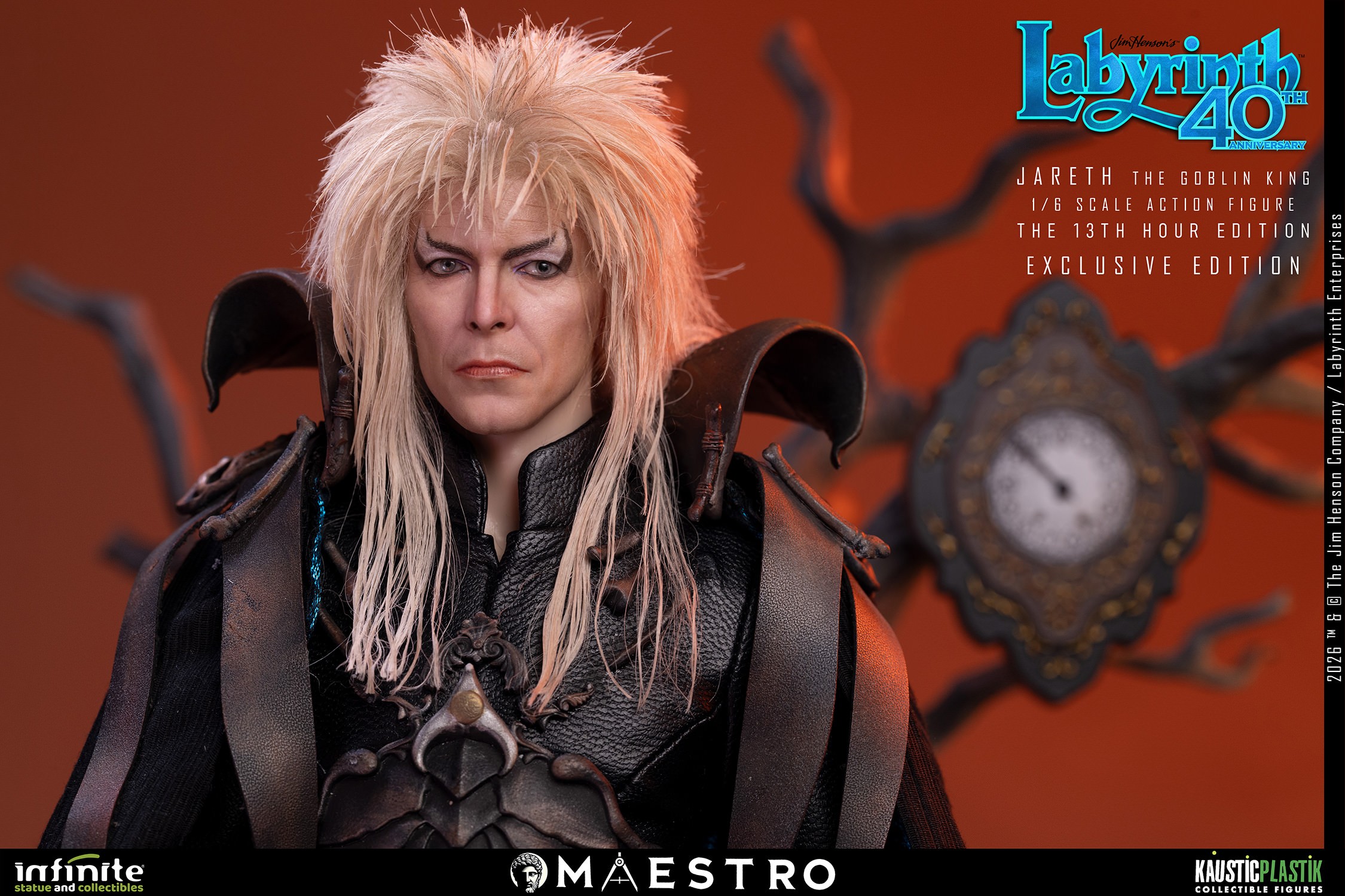 Labyrinth Jareth the Goblin King (The 13th Hour - Exclusive Edition) Sixth Scale Figure  Exclusive Edition (Prototype Shown) View 6