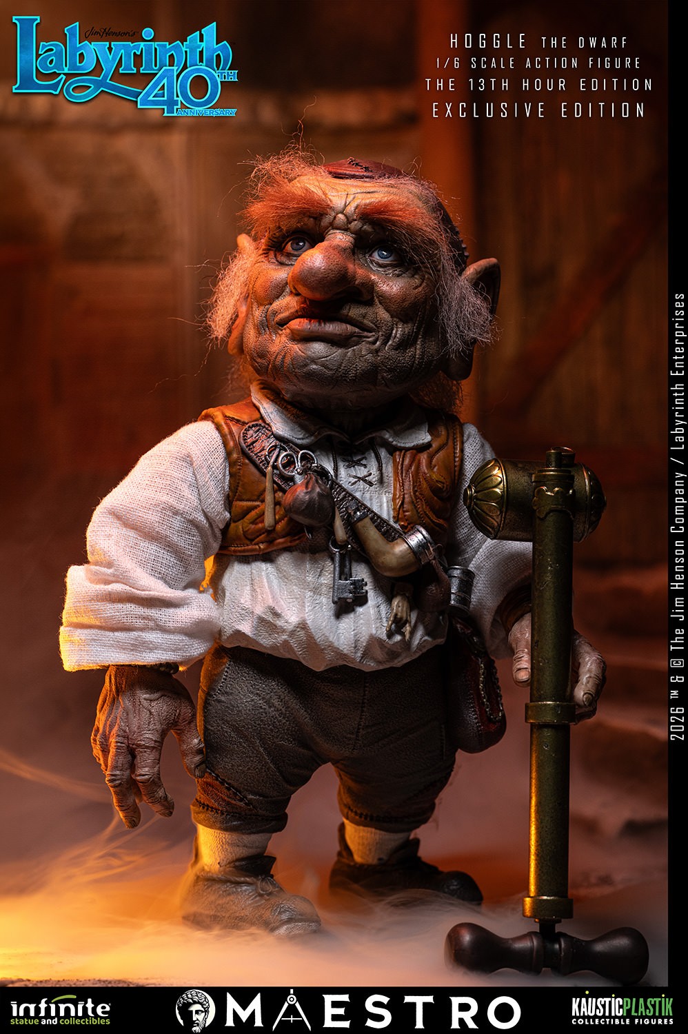 Labyrinth Jareth the Goblin King (The 13th Hour - Exclusive Edition) Sixth Scale Figure  Exclusive Edition (Prototype Shown) View 3