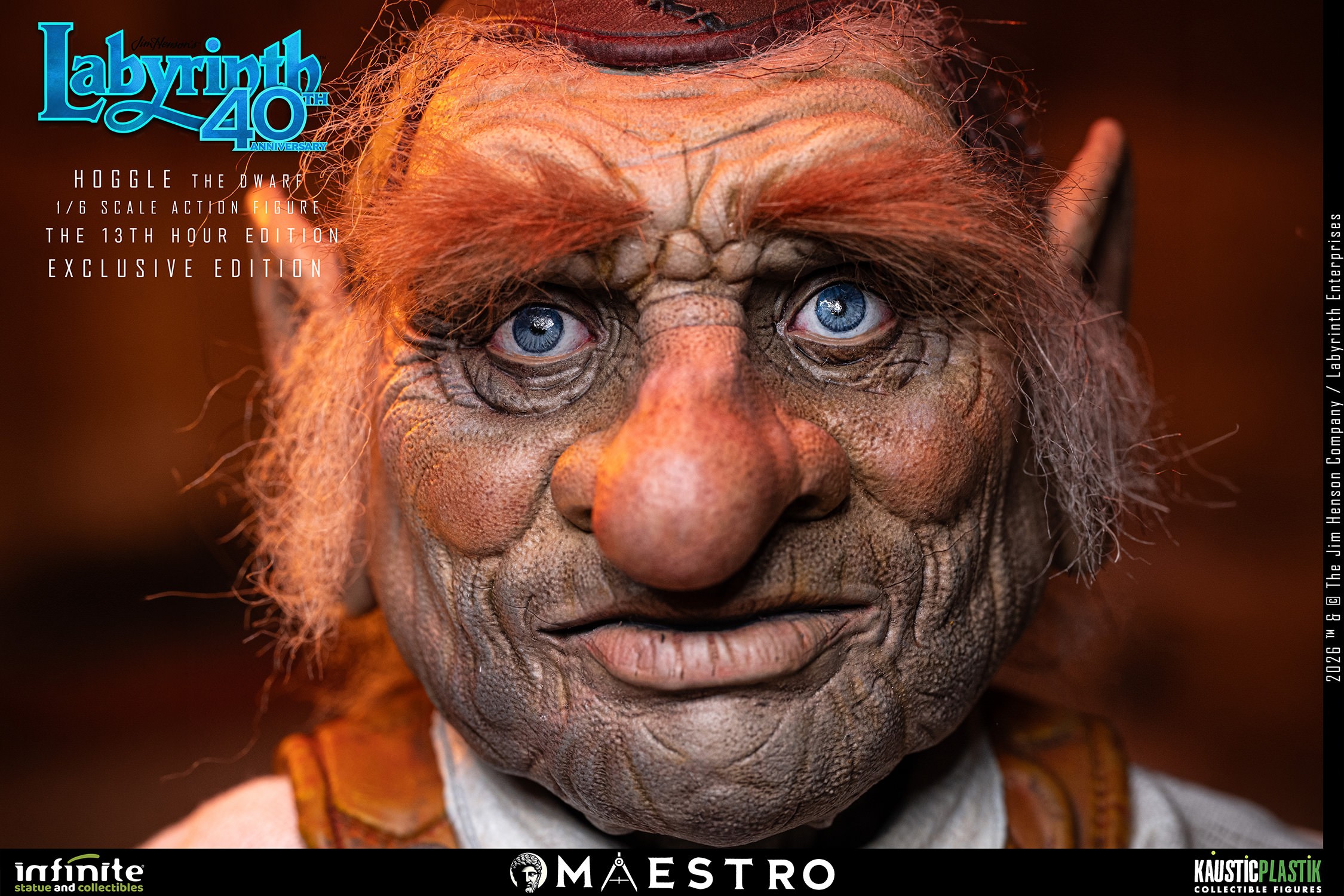 Labyrinth Jareth the Goblin King (The 13th Hour - Exclusive Edition) Sixth Scale Figure  Exclusive Edition (Prototype Shown) View 9