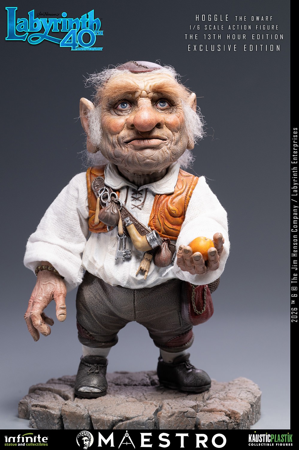 Labyrinth Jareth the Goblin King (The 13th Hour - Exclusive Edition) Sixth Scale Figure  Exclusive Edition (Prototype Shown) View 12