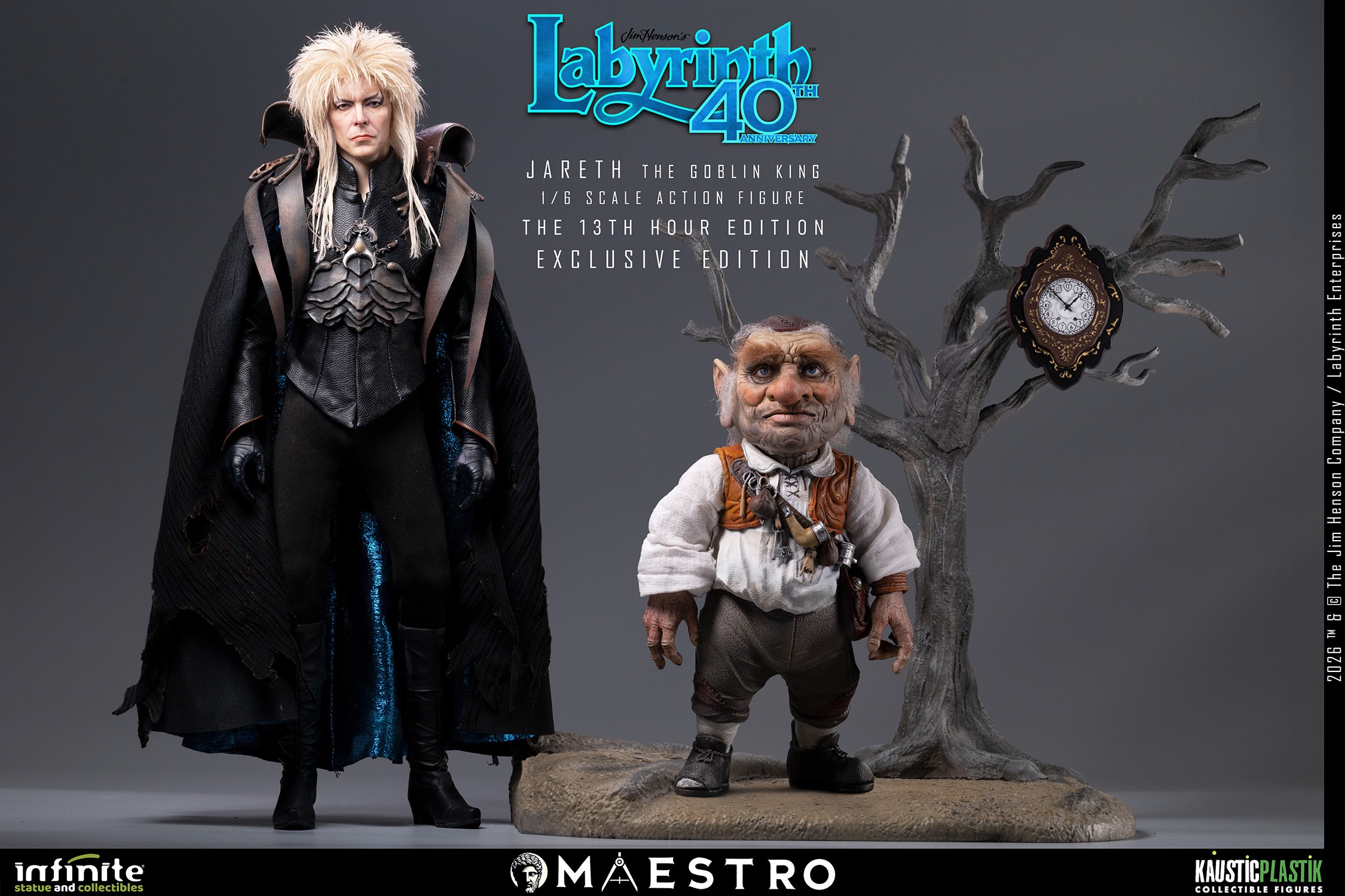 Labyrinth Jareth the Goblin King (The 13th Hour - Exclusive Edition) Sixth Scale Figure  Exclusive Edition (Prototype Shown) View 19