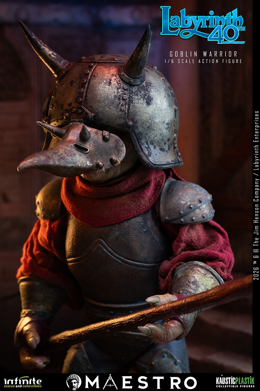 Labyrinth Goblin Warrior Sixth Scale Figure  (Prototype Shown) View 4