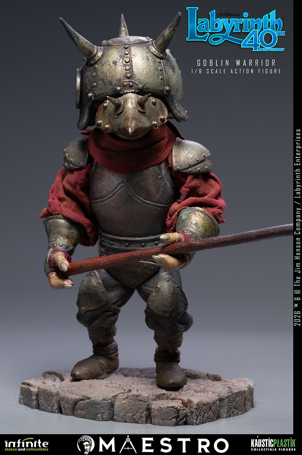 Labyrinth Goblin Warrior Sixth Scale Figure  (Prototype Shown) View 8