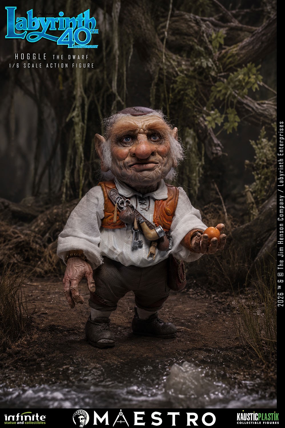 Labyrinth Hoggle the Dwarf Sixth Scale Figure  (Prototype Shown) View 7