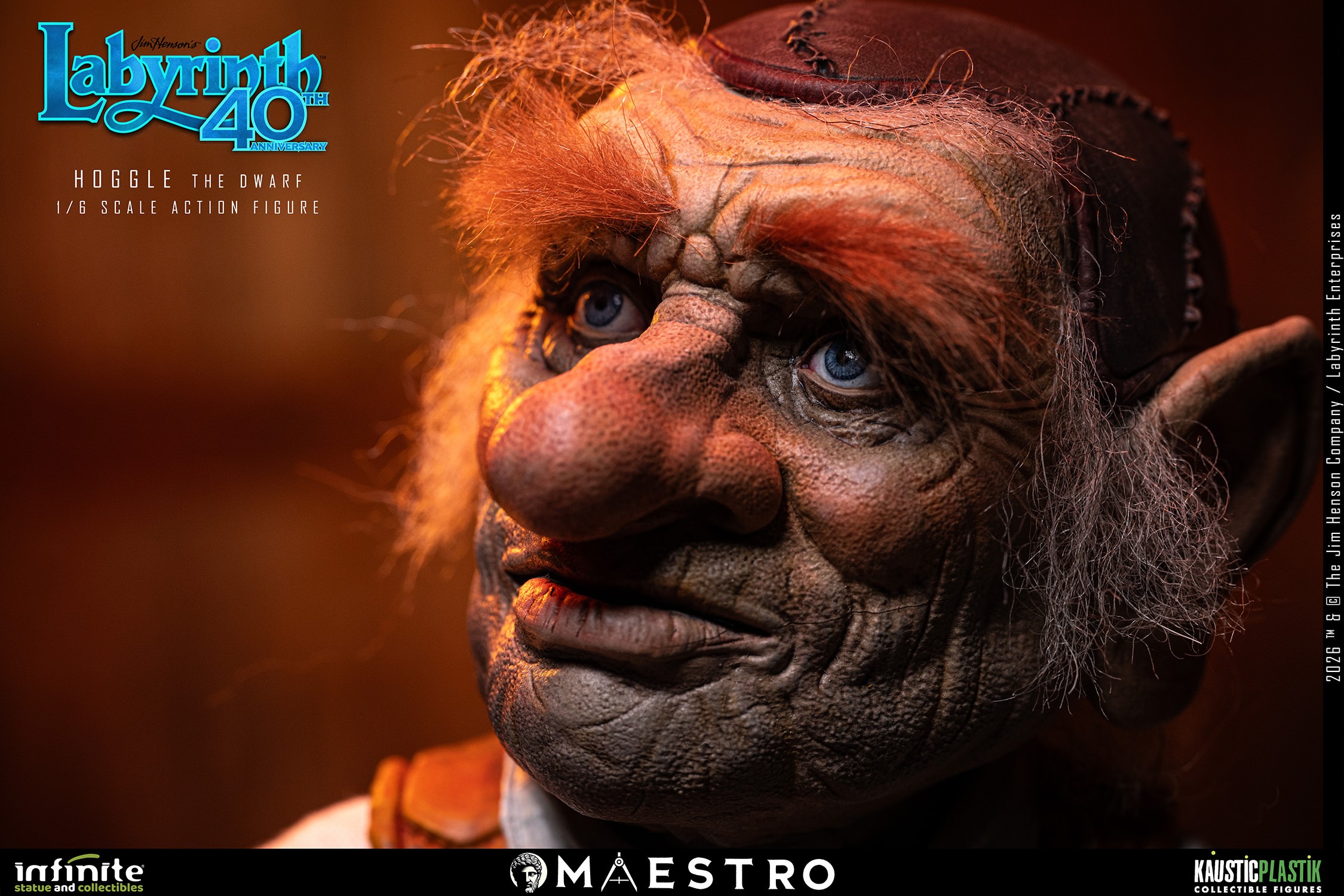 Labyrinth Hoggle the Dwarf Sixth Scale Figure  (Prototype Shown) View 6