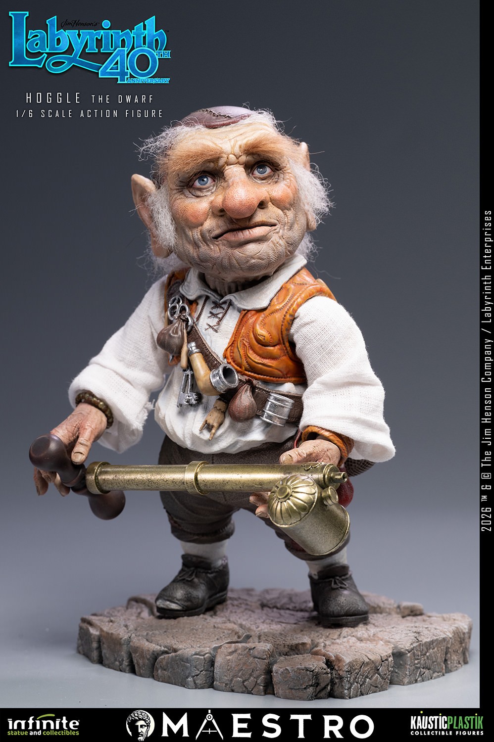 Labyrinth Hoggle the Dwarf Sixth Scale Figure  (Prototype Shown) View 13