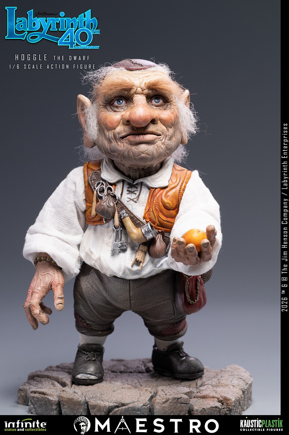 Labyrinth Hoggle the Dwarf Sixth Scale Figure  (Prototype Shown) View 15